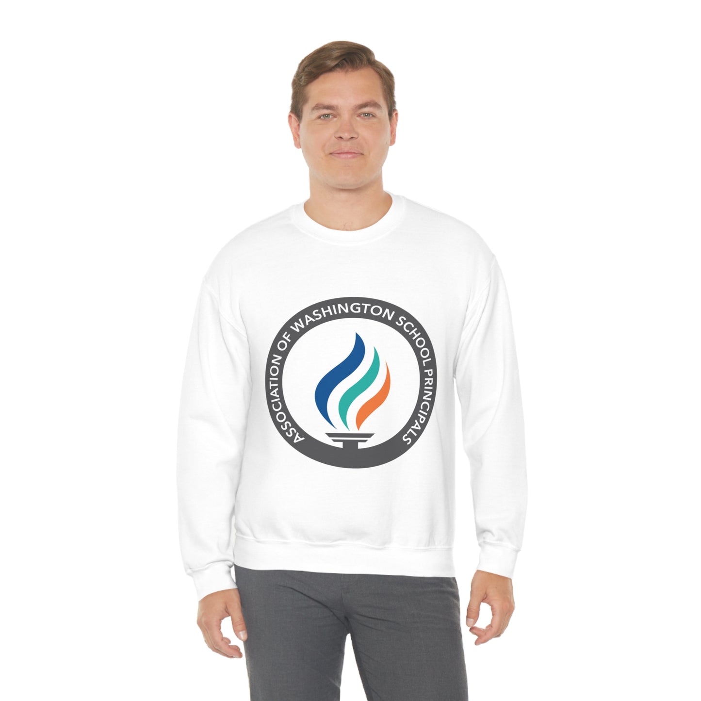 AWSP logo Unisex Heavy Blend™ Crewneck Sweatshirt