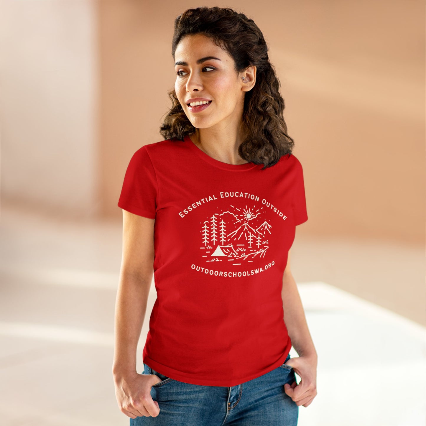 Outdoor Schools Women's Midweight Cotton Tee