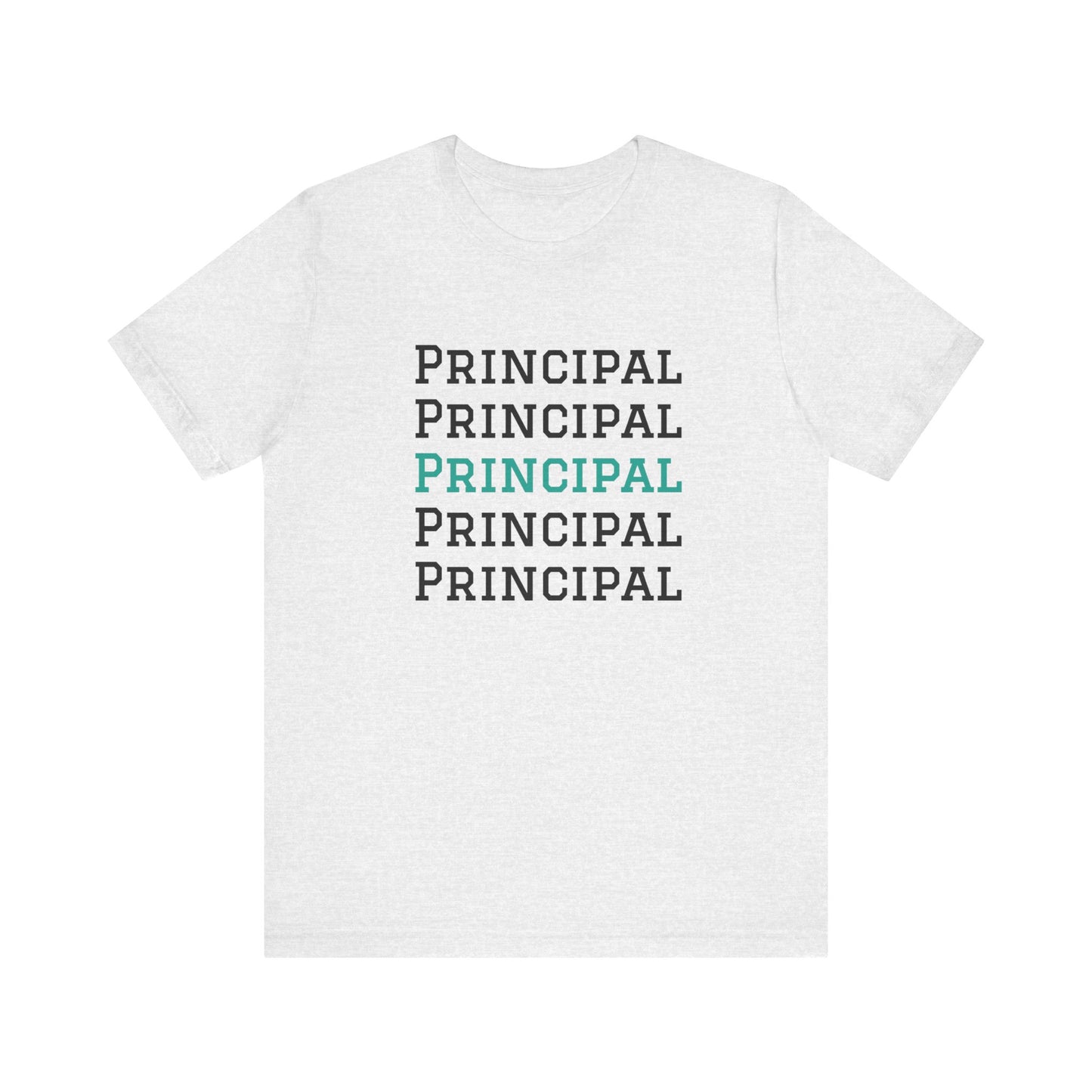 AWSP Principal | Unisex Jersey Short Sleeve Tee