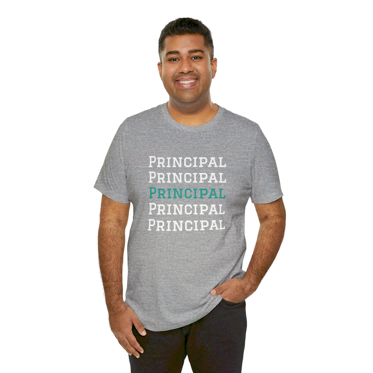 AWSP Principal | Unisex Jersey Short Sleeve Tee