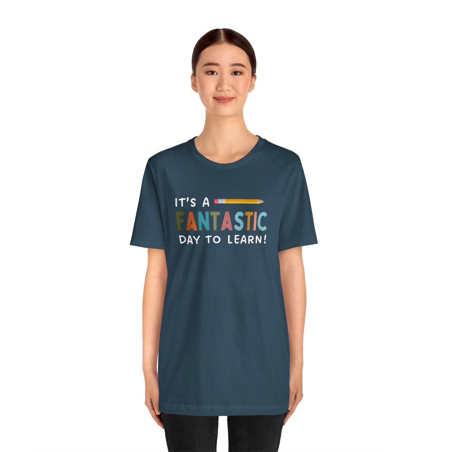 Fantastic Day to Learn | Unisex Jersey Short Sleeve Tee