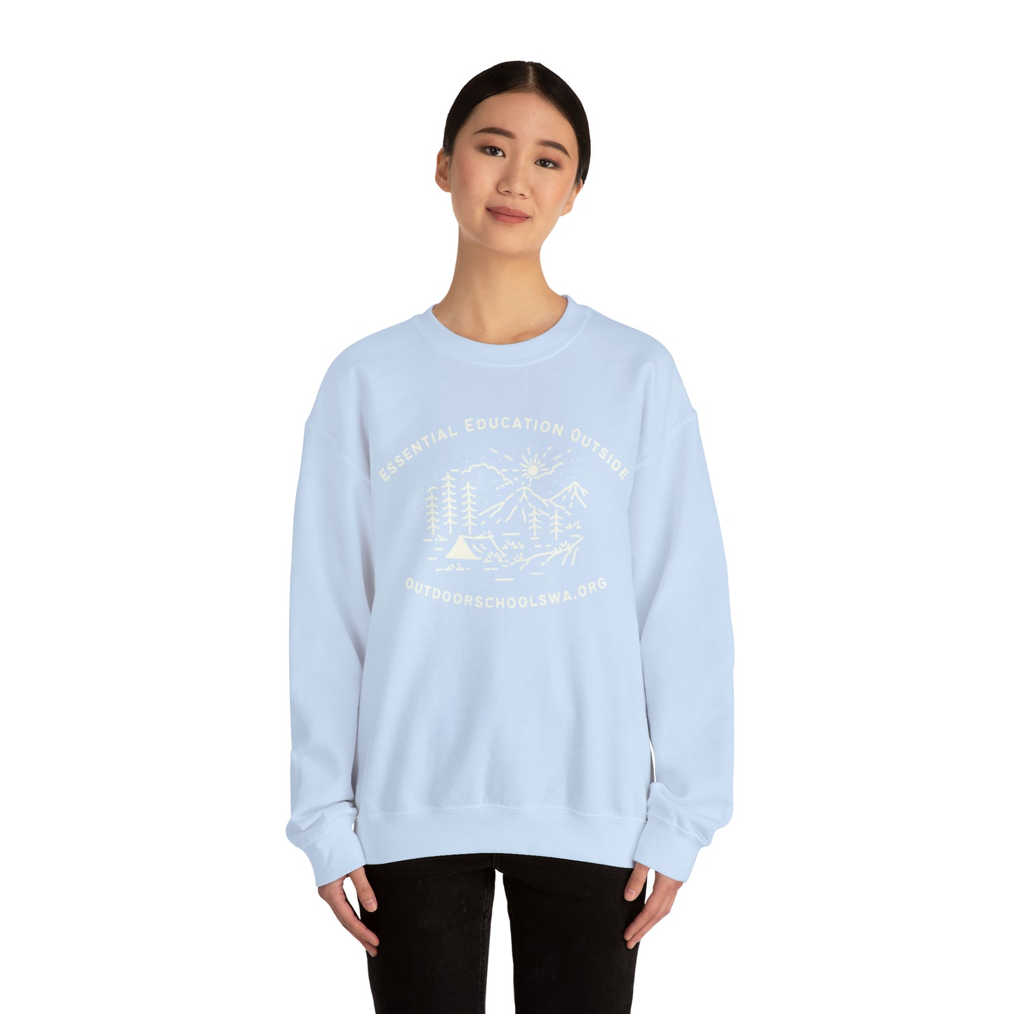 Outdoor Schools Unisex Heavy Blend™ Crewneck Sweatshirt