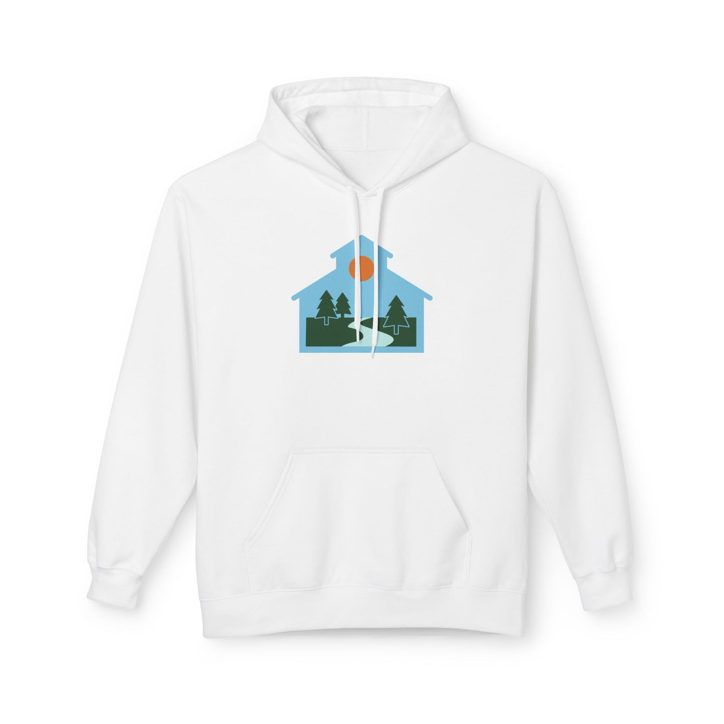 Outdoor Schools WA Unisex Midweight Softstyle Fleece Hoodie