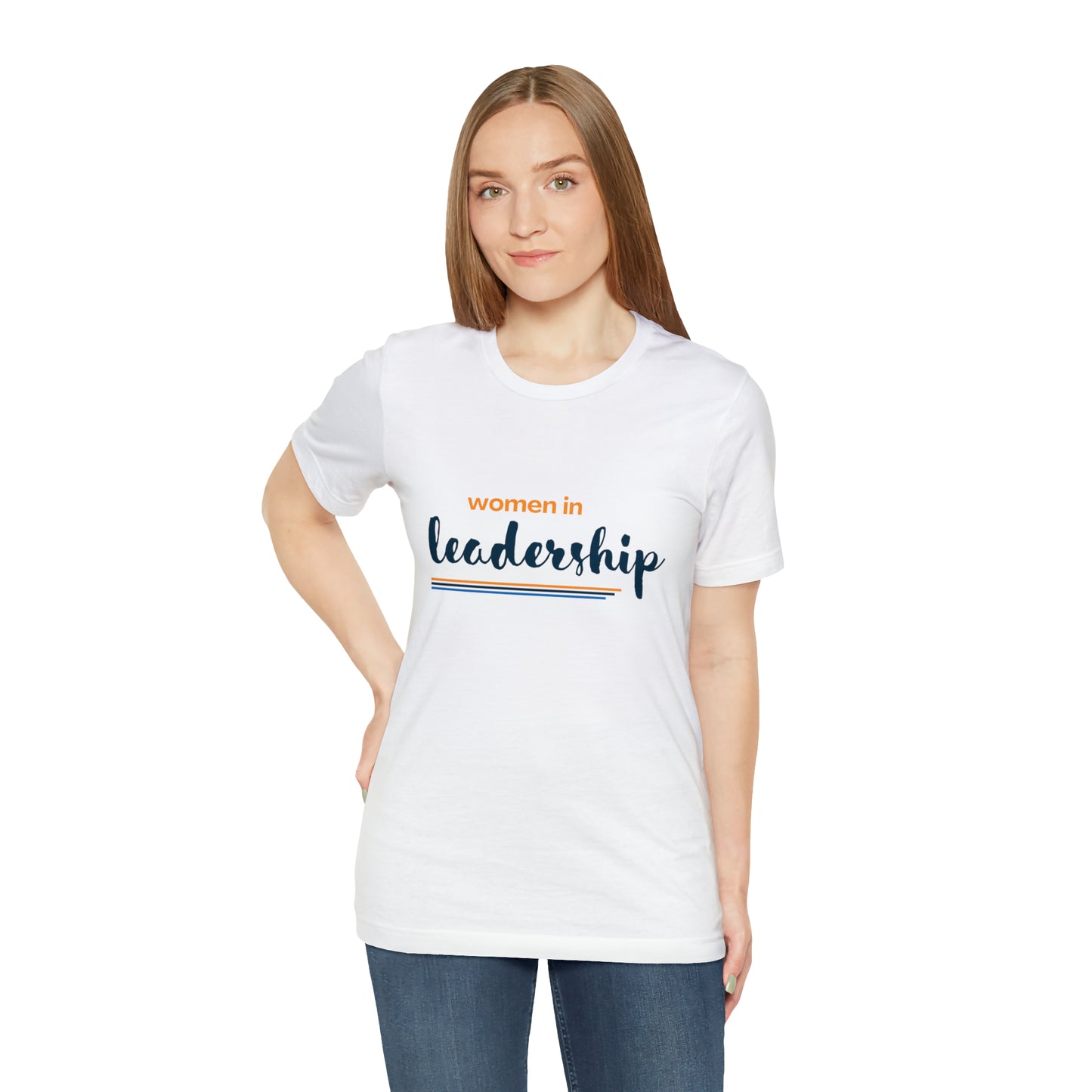 Women in Leadership Tee Unisex Jersey Short Sleeve Tee