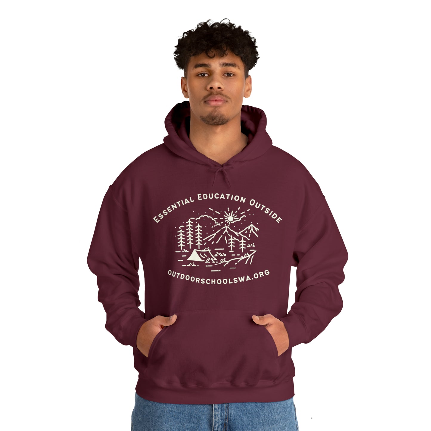 Outdoor Schools Unisex Heavy Blend™ Hooded Sweatshirt