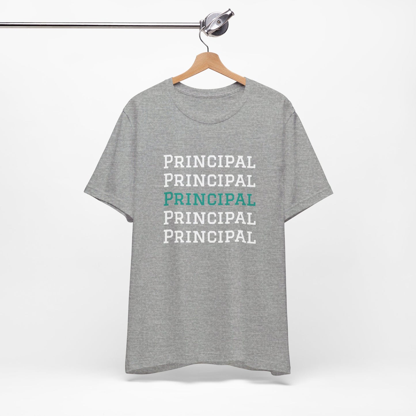 AWSP Principal | Unisex Jersey Short Sleeve Tee