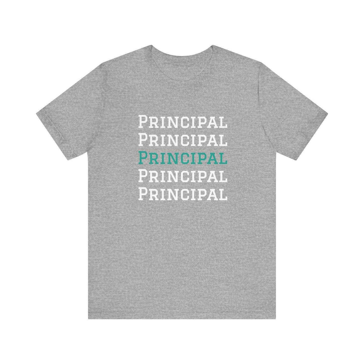 AWSP Principal | Unisex Jersey Short Sleeve Tee