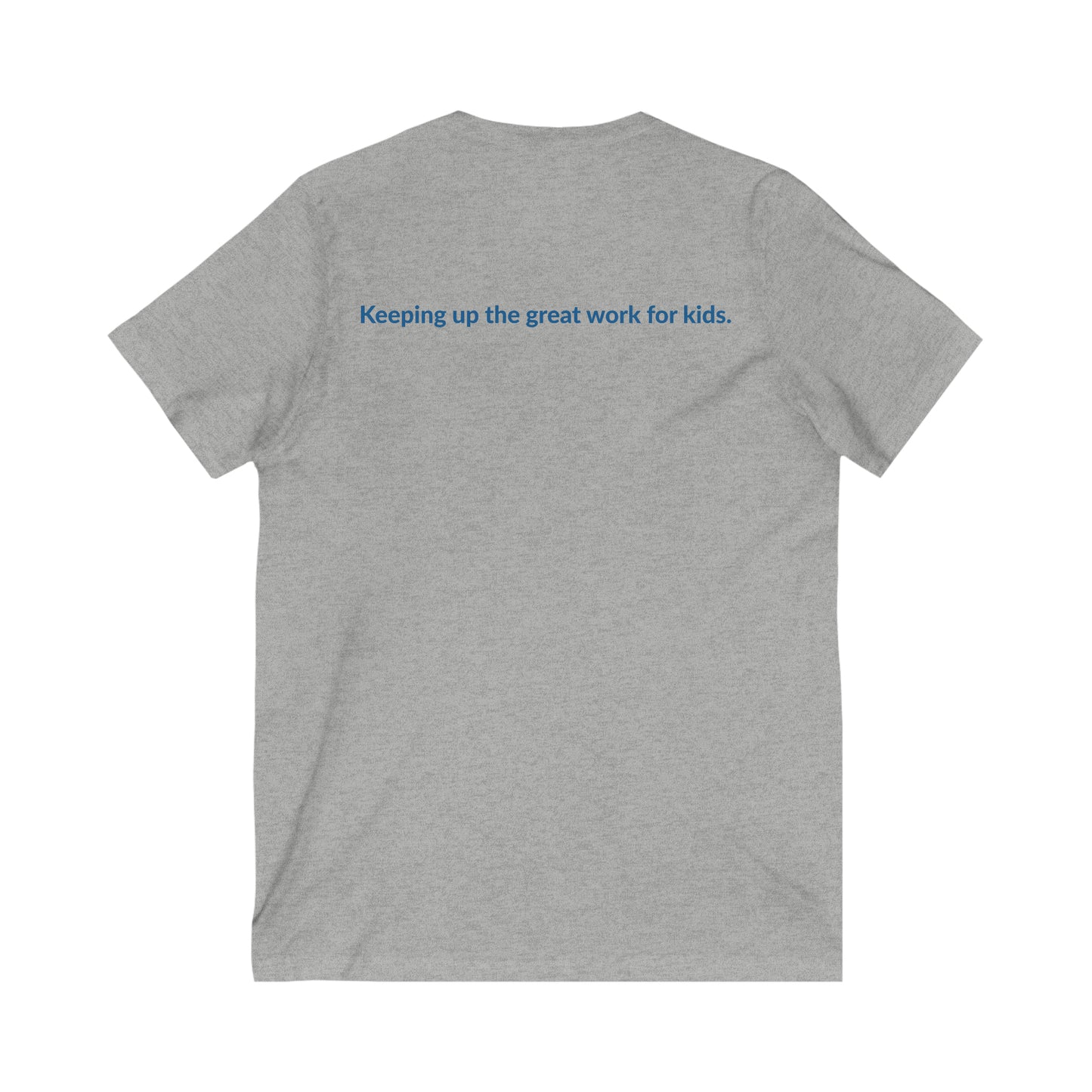 AWSP Logo soft jersey V-Neck Tee