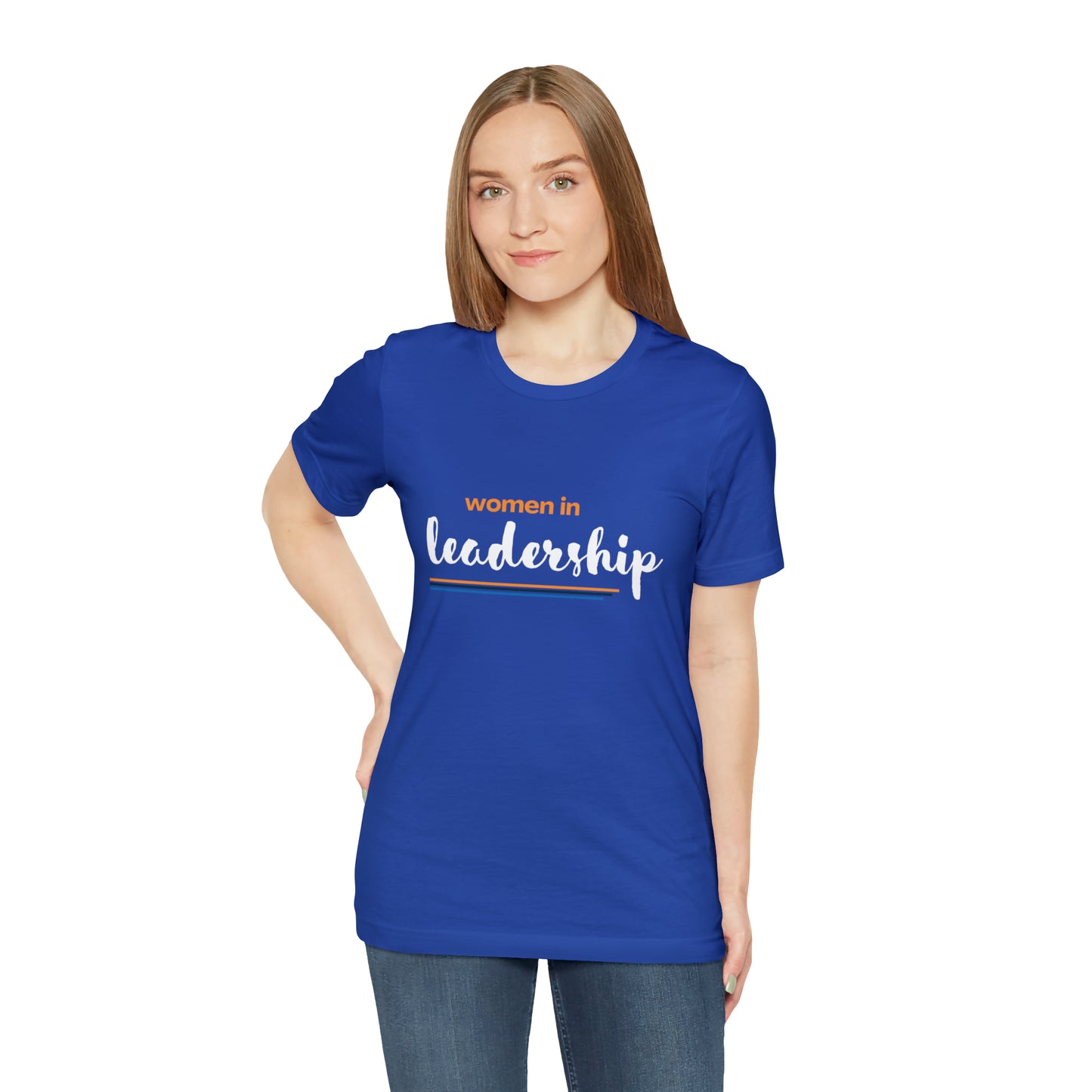 Women in Leadership Tee Unisex Jersey Short Sleeve Tee