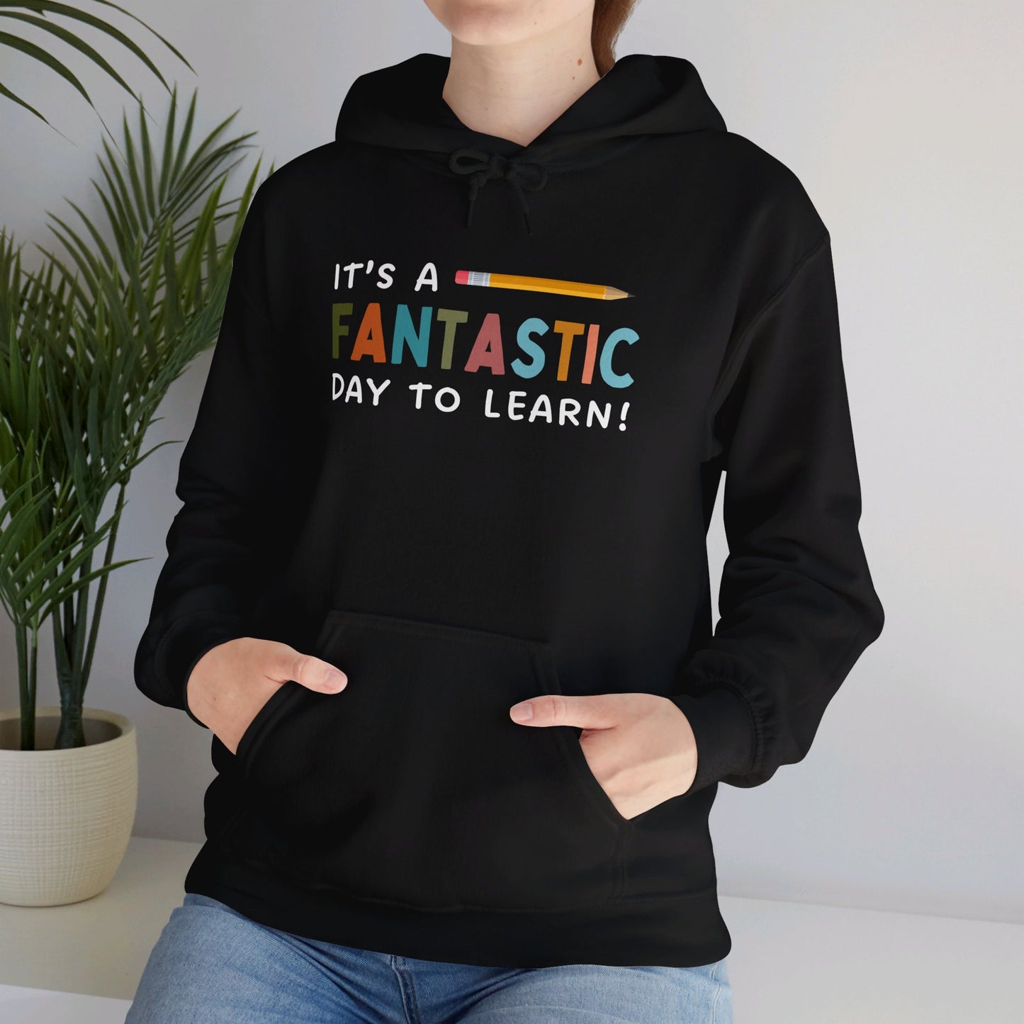 It's a Fantastic Day to Learn | Unisex Heavy Blend™ Hooded Sweatshirt