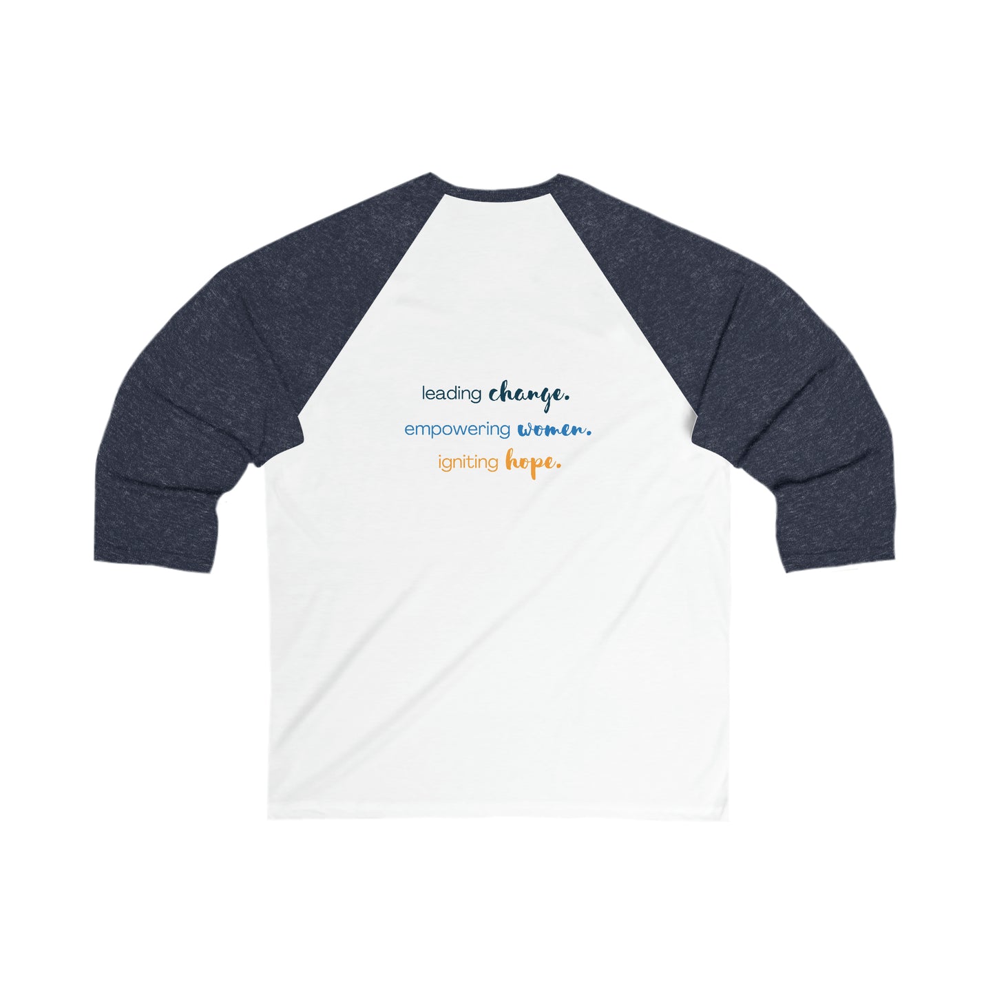 Women in Leadership Unisex 3\4 Sleeve Baseball Tee