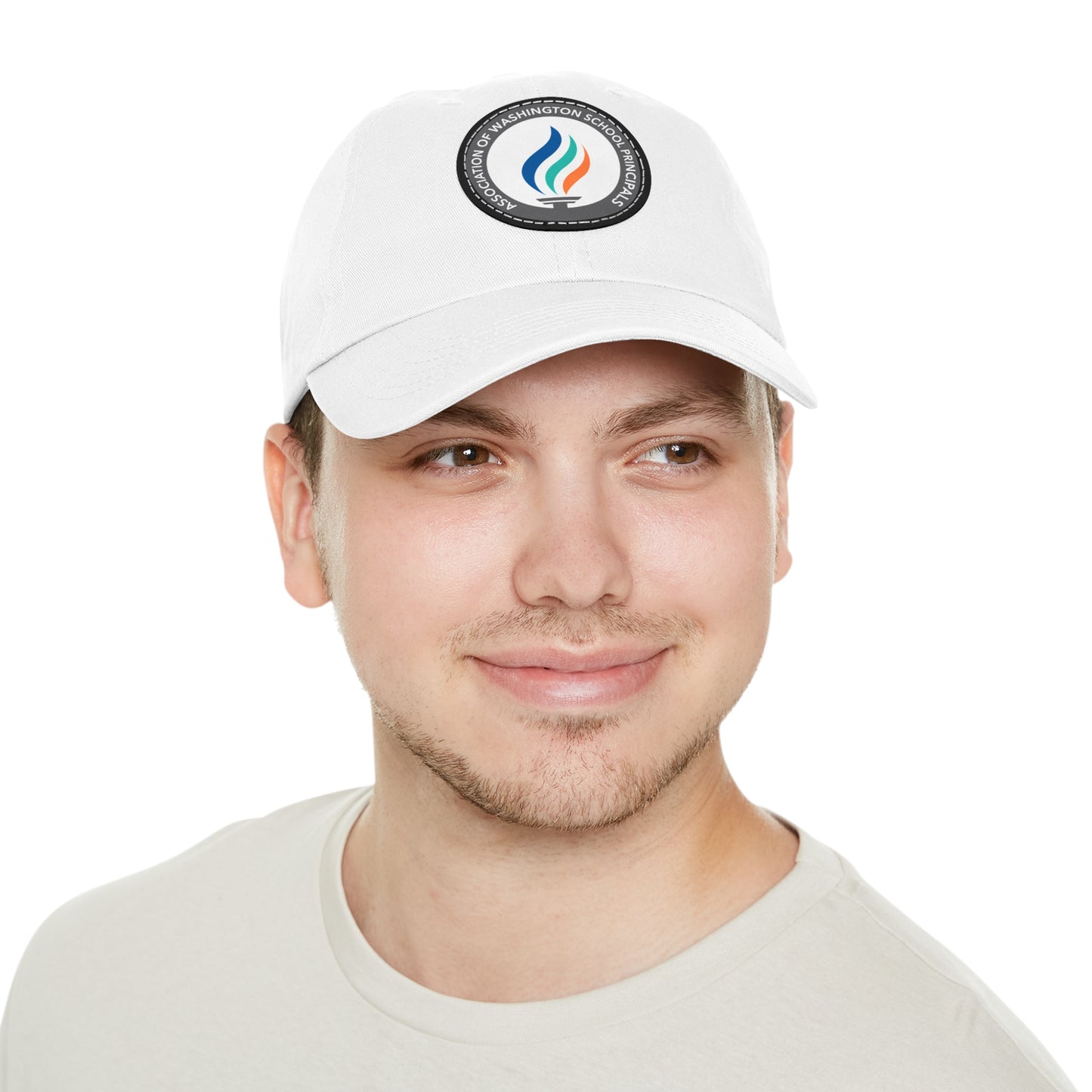 AWSP Logo Hat with Leather Patch