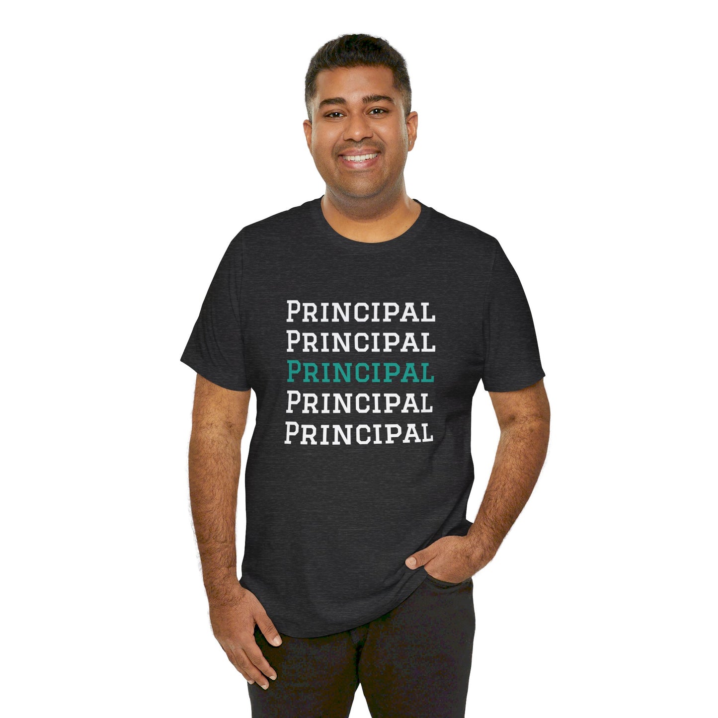 AWSP Principal | Unisex Jersey Short Sleeve Tee