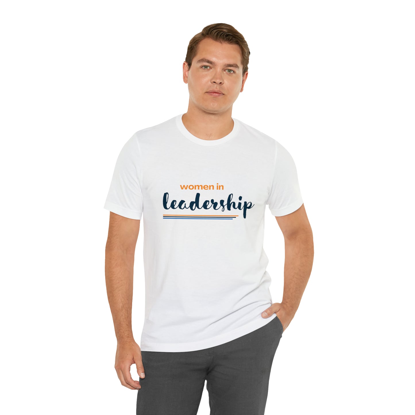 Women in Leadership Tee Unisex Jersey Short Sleeve Tee