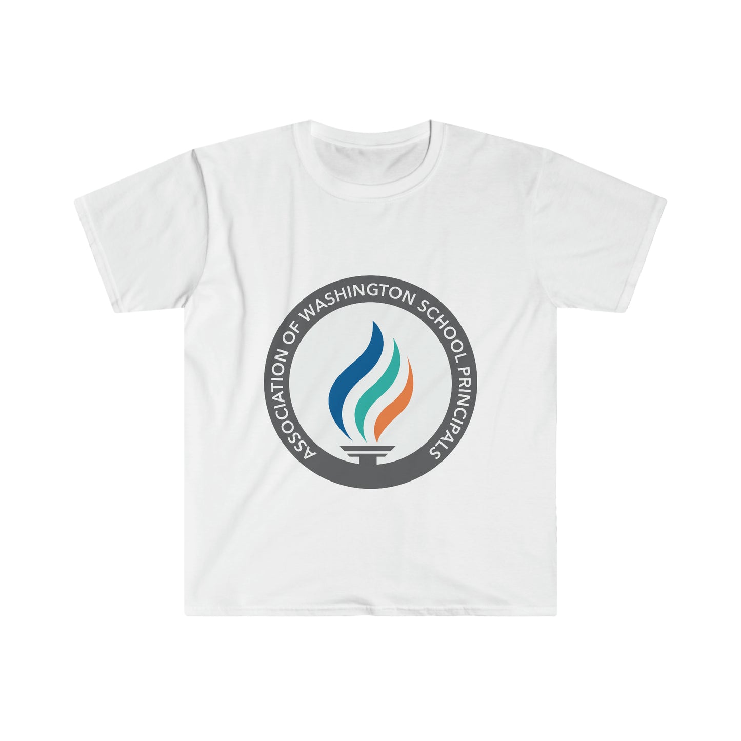 AWSP logo w/message unisex softstyle t-shirt