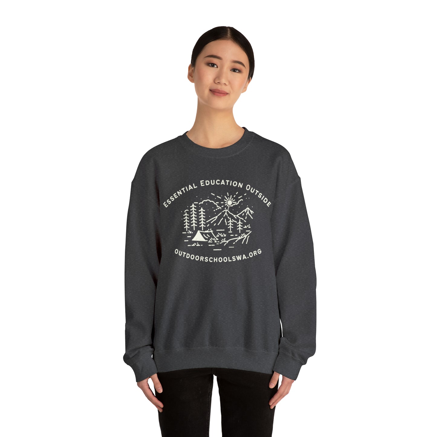 Outdoor Schools Unisex Heavy Blend™ Crewneck Sweatshirt
