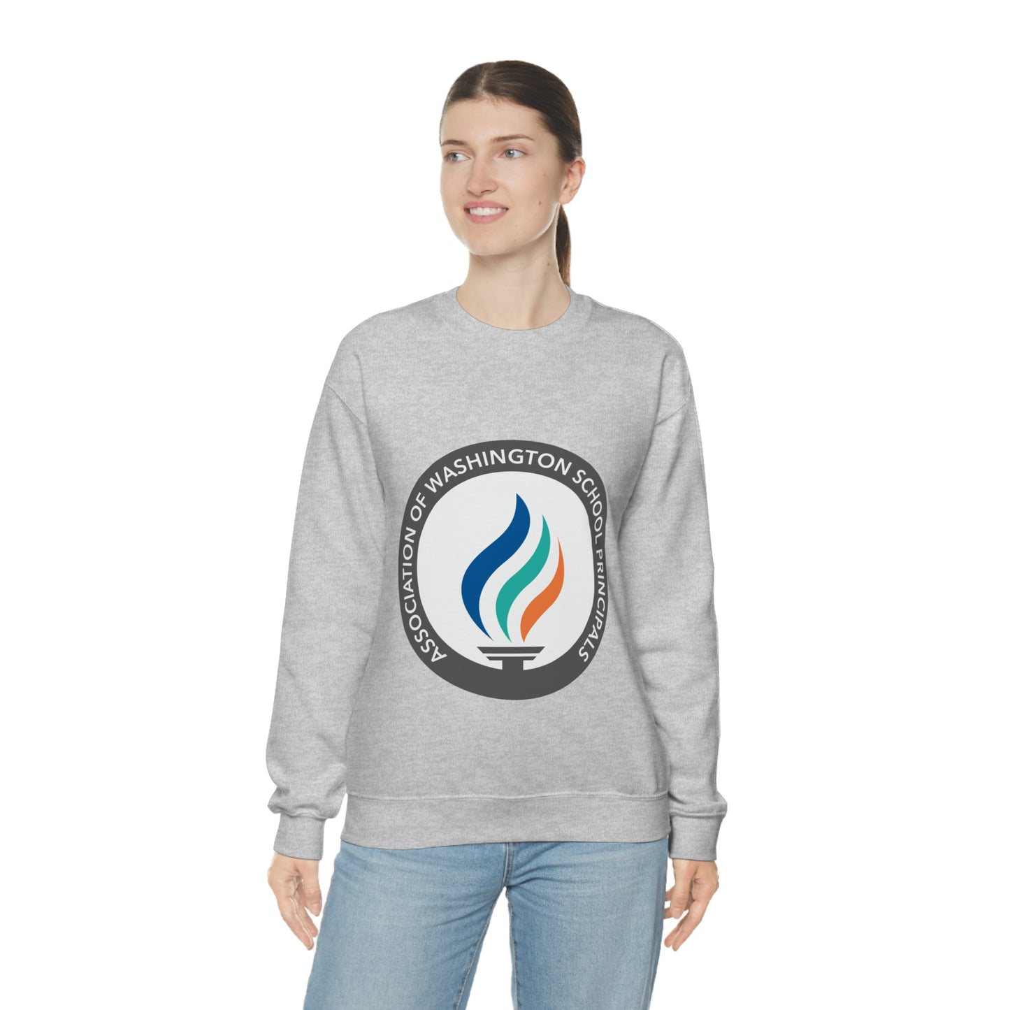 AWSP logo Unisex Heavy Blend™ Crewneck Sweatshirt