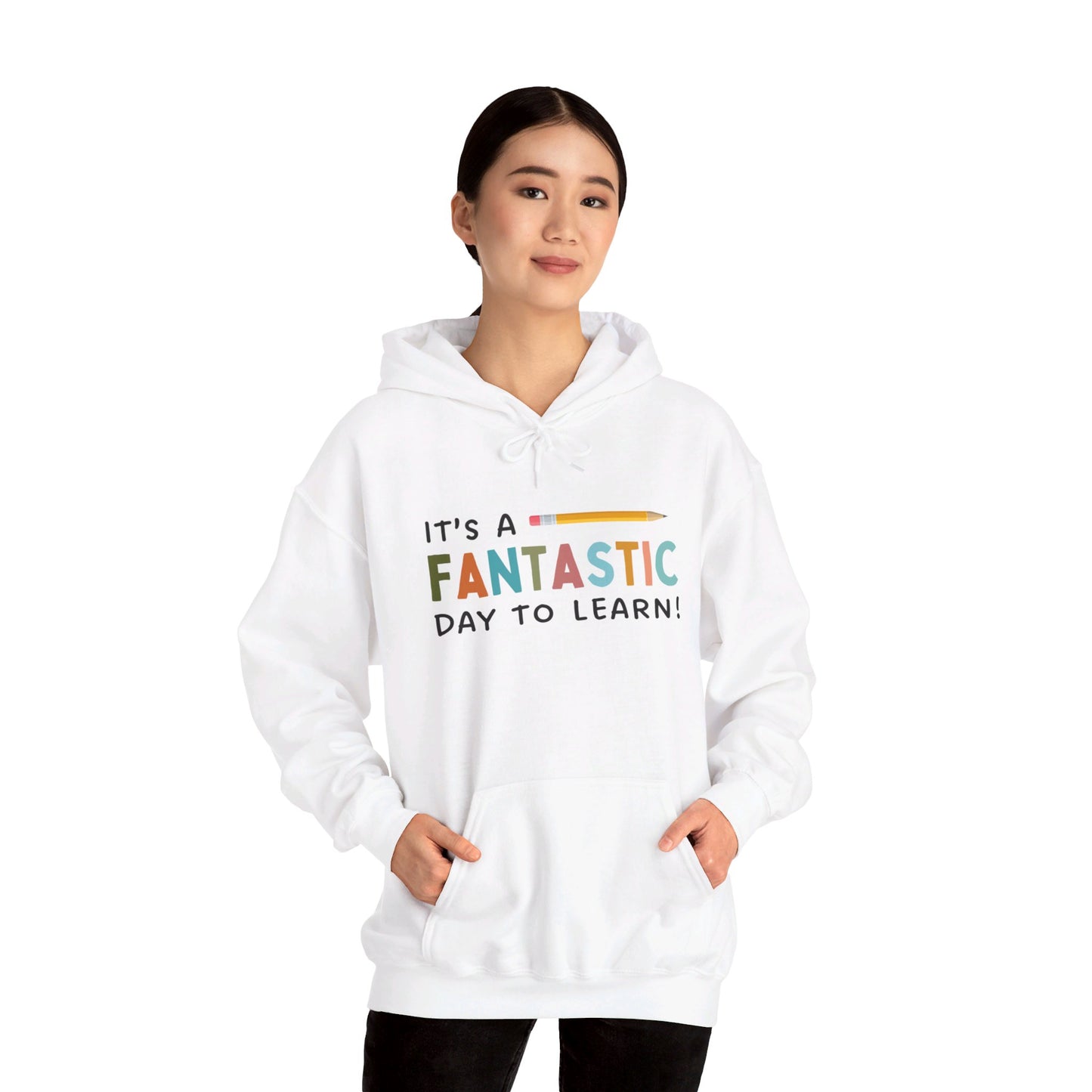 It's a Fantastic Day to Learn | Unisex Heavy Blend™ Hooded Sweatshirt
