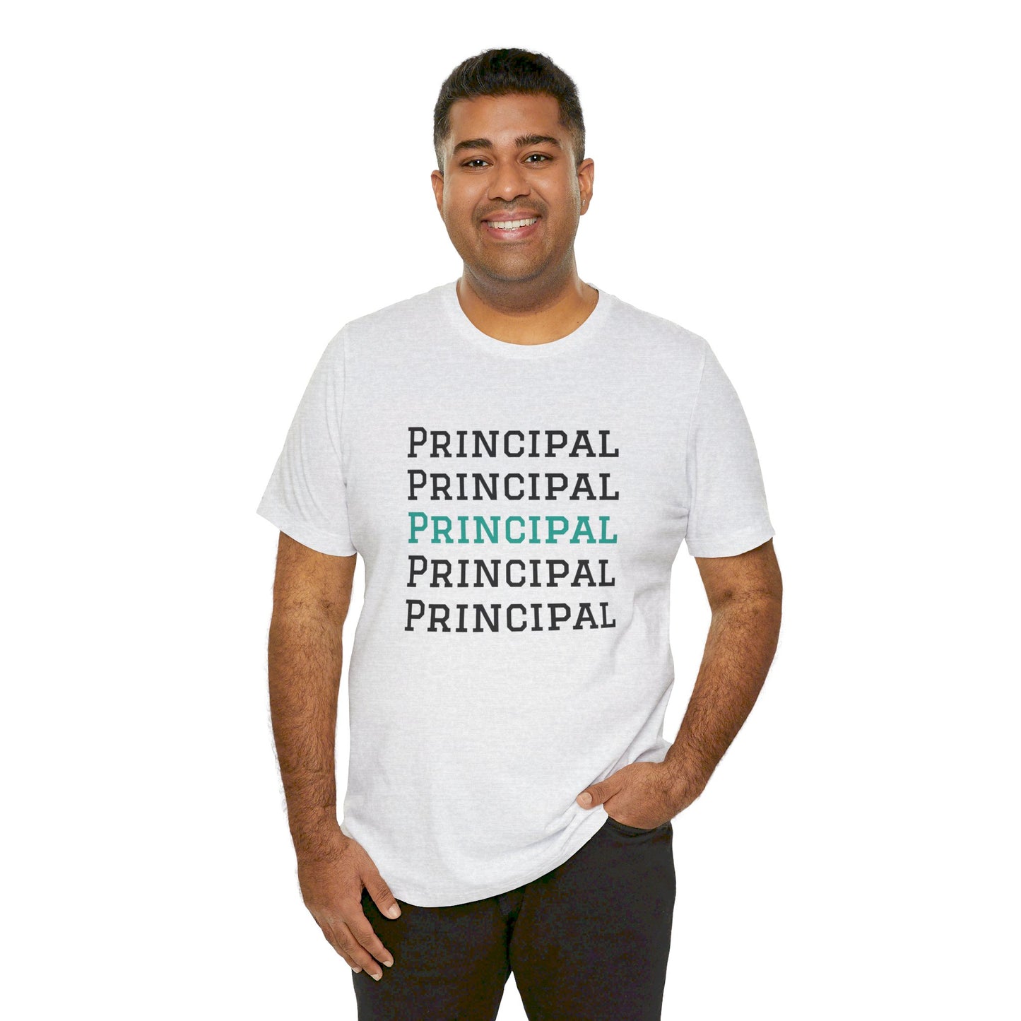 AWSP Principal | Unisex Jersey Short Sleeve Tee