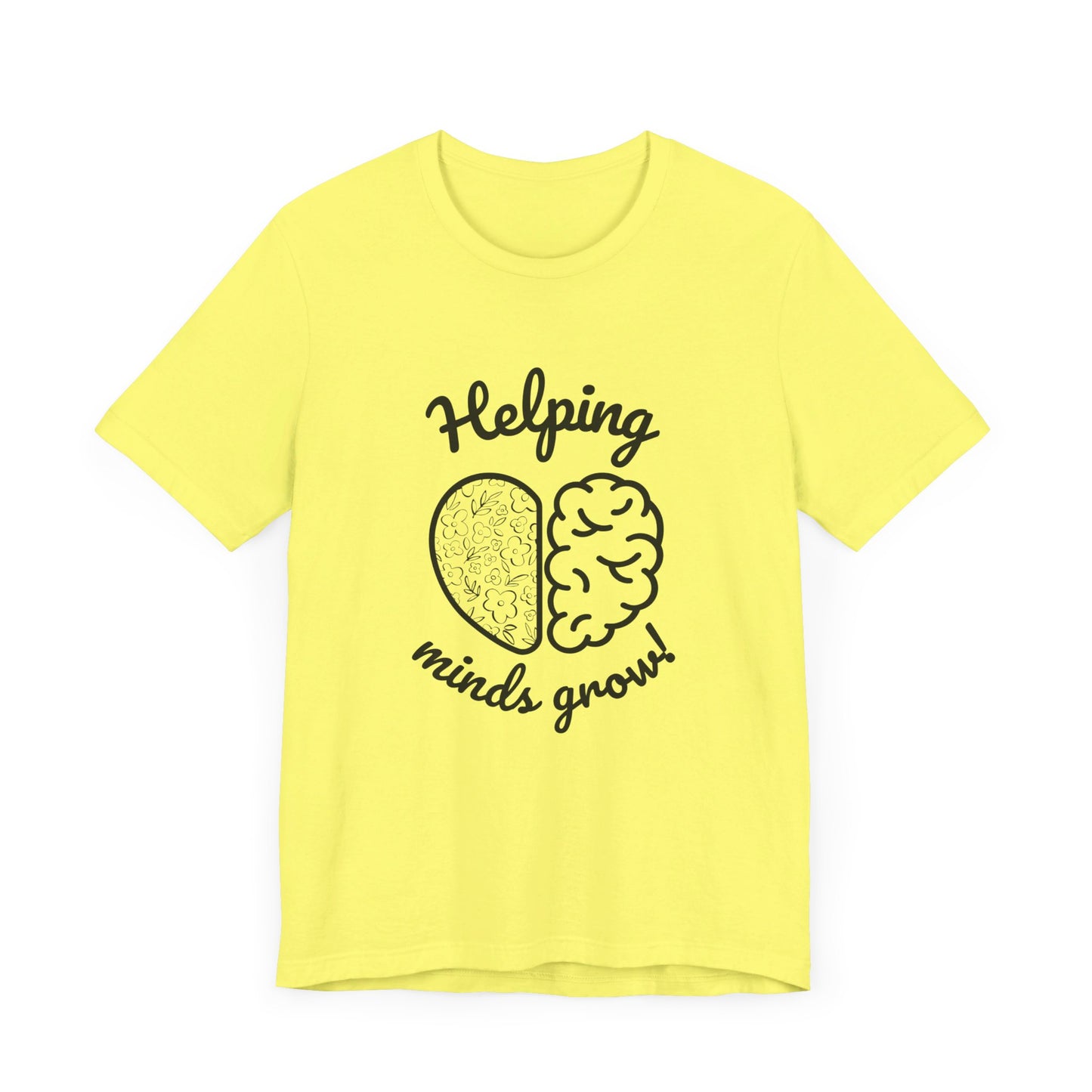 Helping Minds Grow | Unisex Jersey Short Sleeve Tee