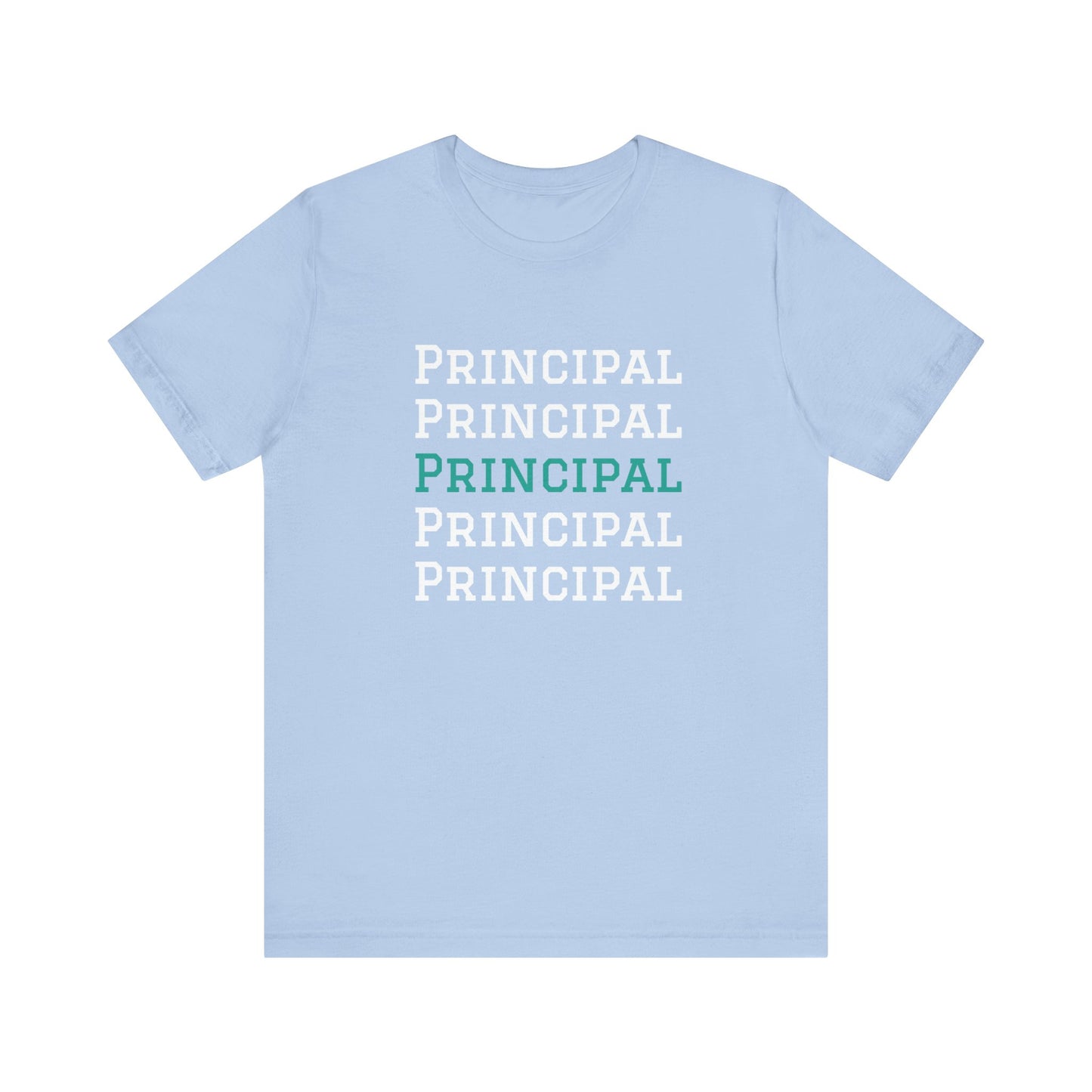 AWSP Principal | Unisex Jersey Short Sleeve Tee