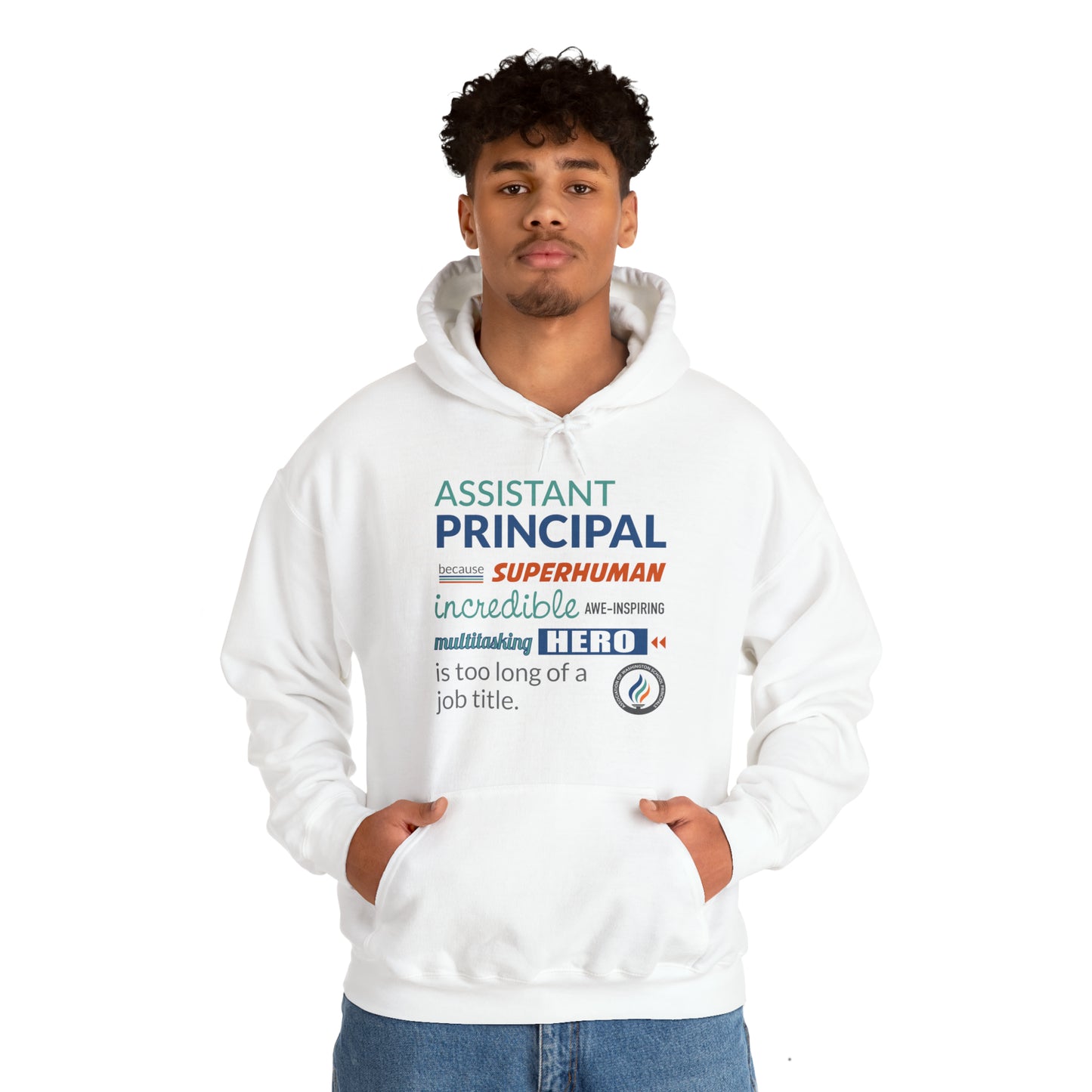 Assistant Principal Superhuman Hero Hoodie; 5 colors
