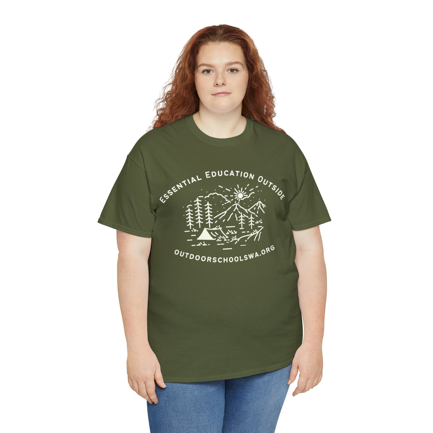 Outdoor School Unisex Heavy Cotton Tee