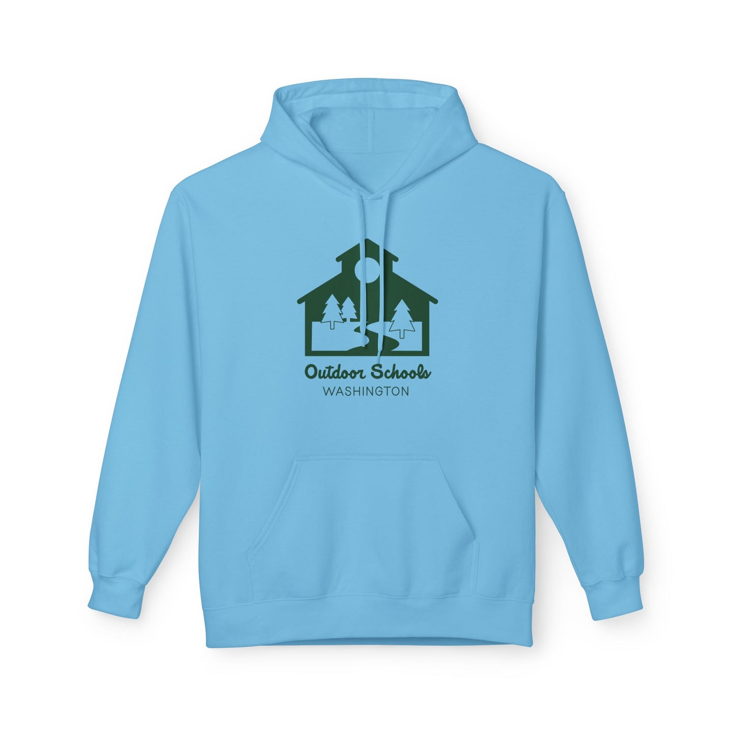 Outdoor Schools WA Unisex Midweight Softstyle Fleece Hoodie