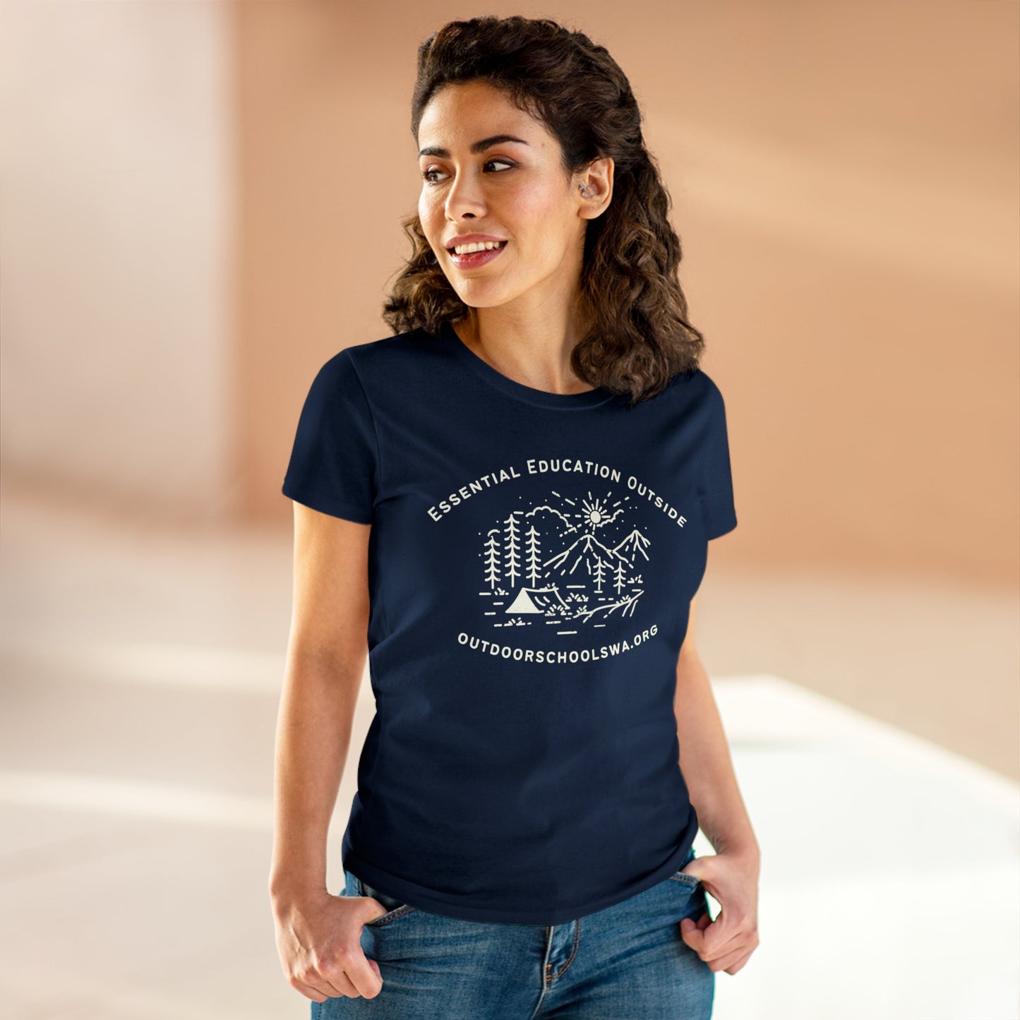 Outdoor Schools Women's Midweight Cotton Tee