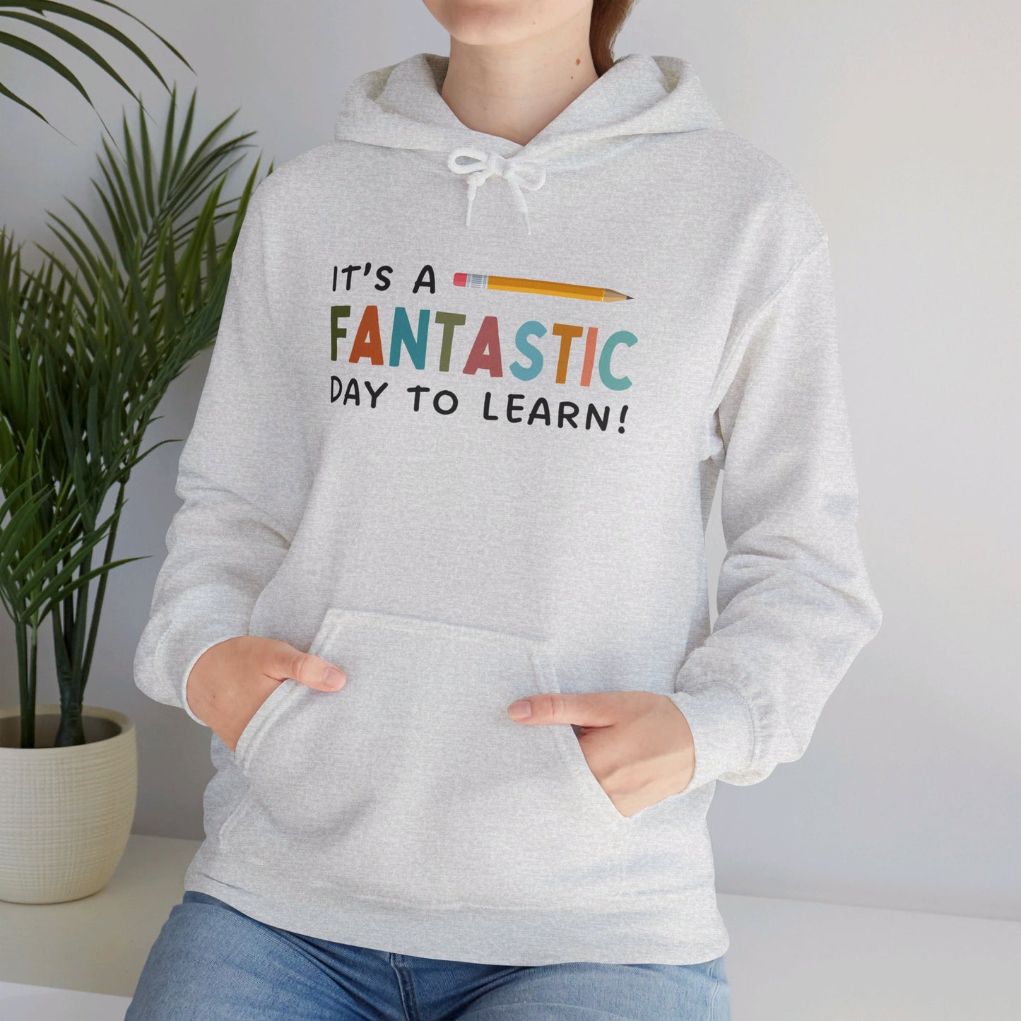 It's a Fantastic Day to Learn | Unisex Heavy Blend™ Hooded Sweatshirt