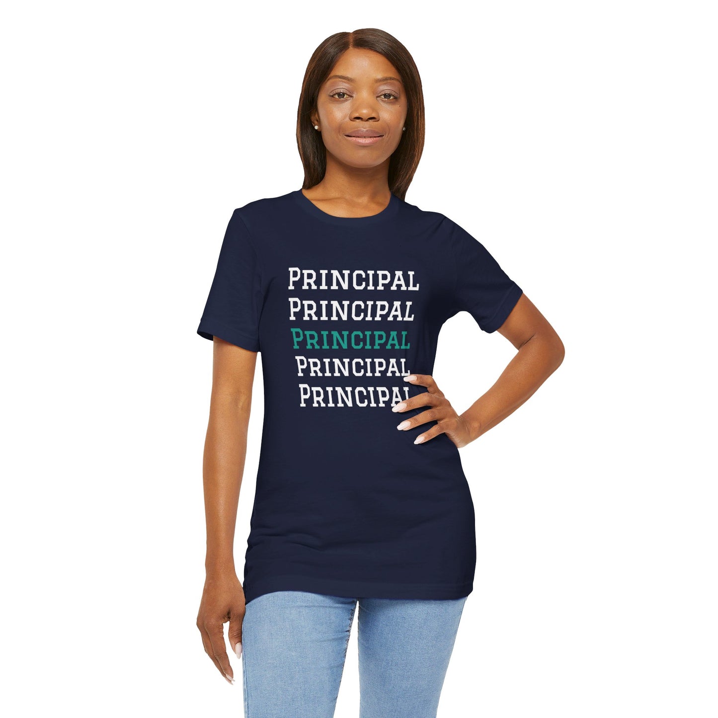 AWSP Principal | Unisex Jersey Short Sleeve Tee