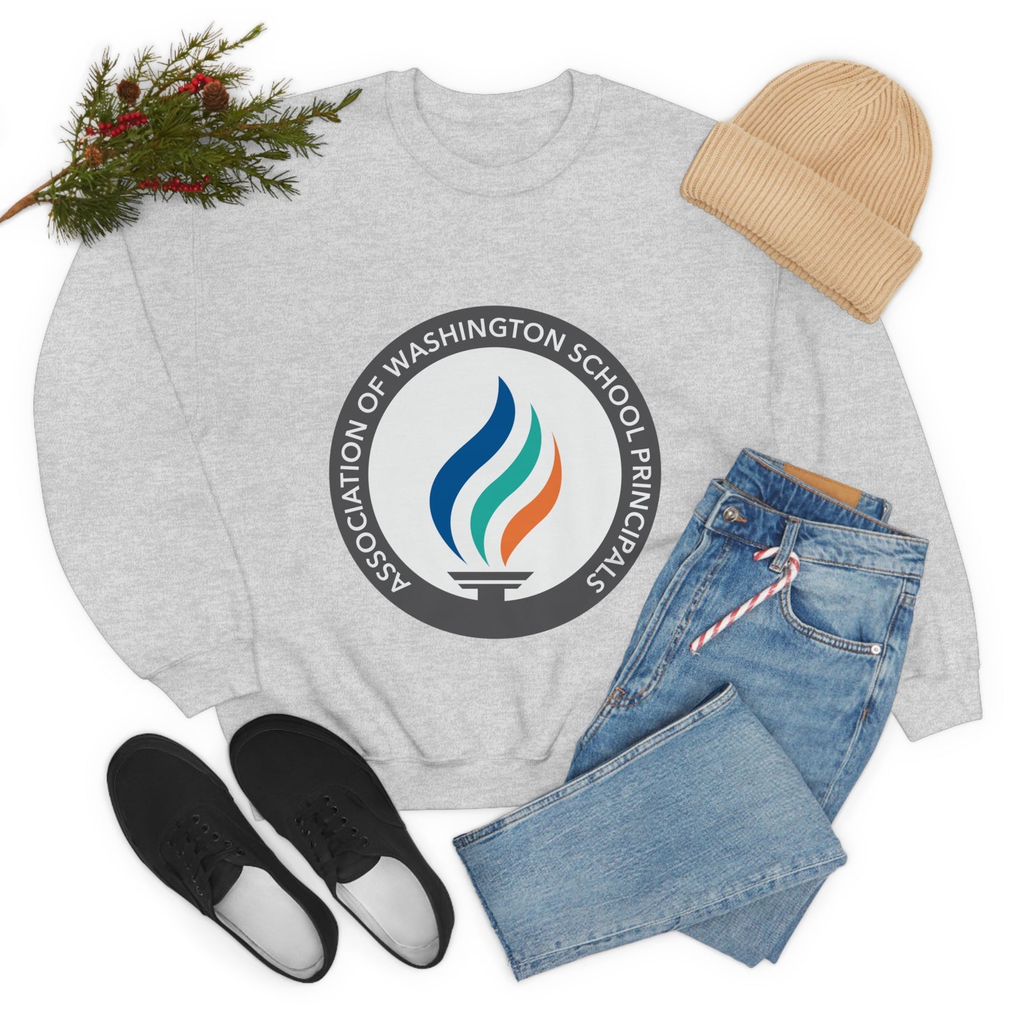 AWSP logo Unisex Heavy Blend™ Crewneck Sweatshirt