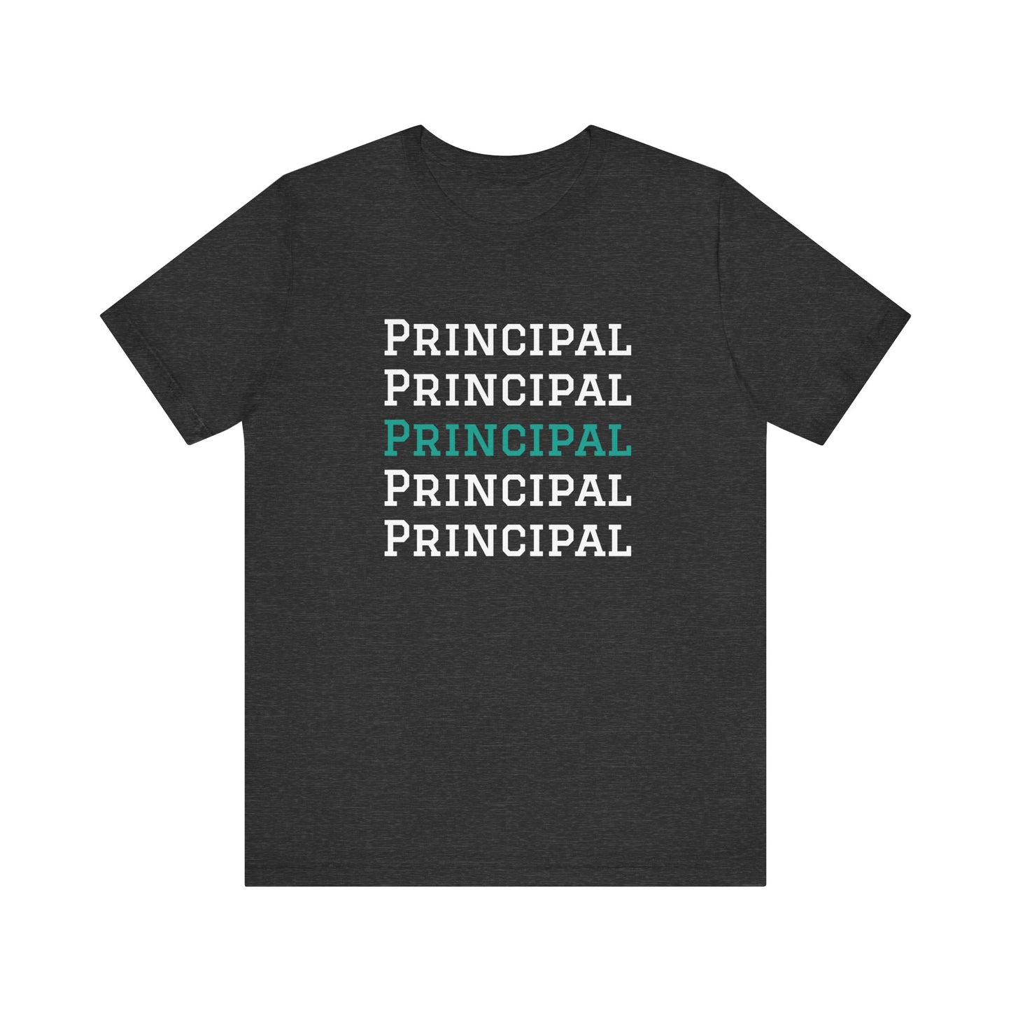AWSP Principal | Unisex Jersey Short Sleeve Tee