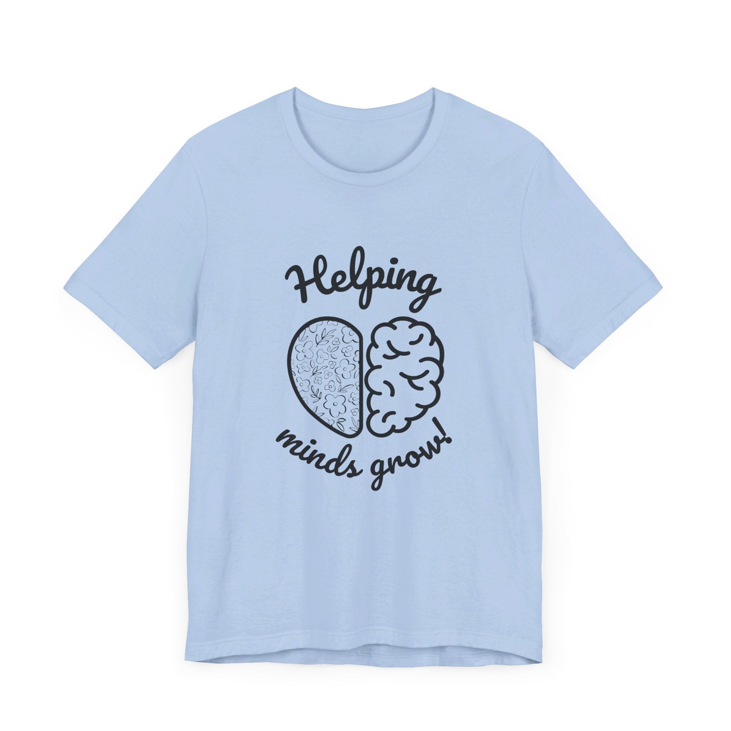 Helping Minds Grow | Unisex Jersey Short Sleeve Tee