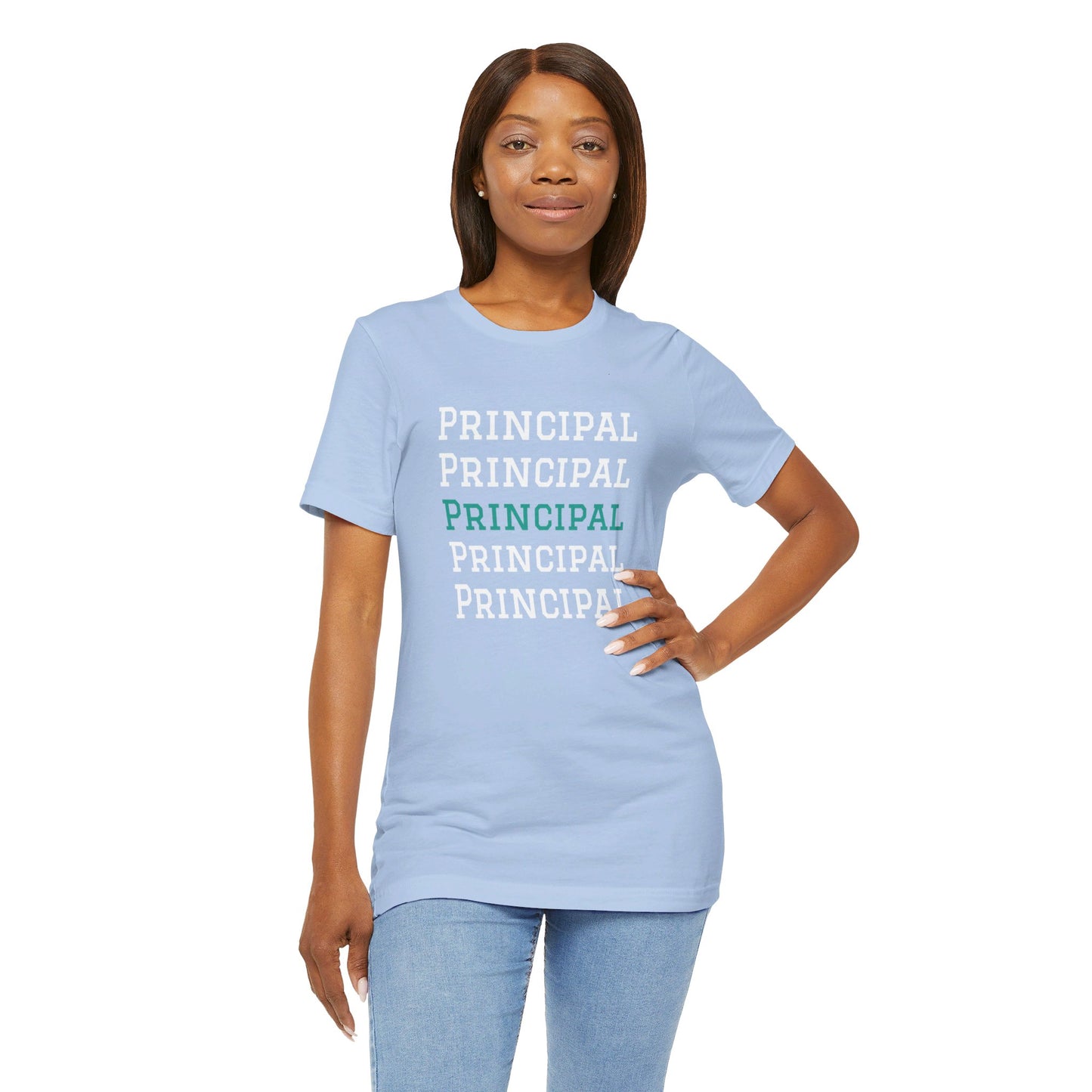 AWSP Principal | Unisex Jersey Short Sleeve Tee