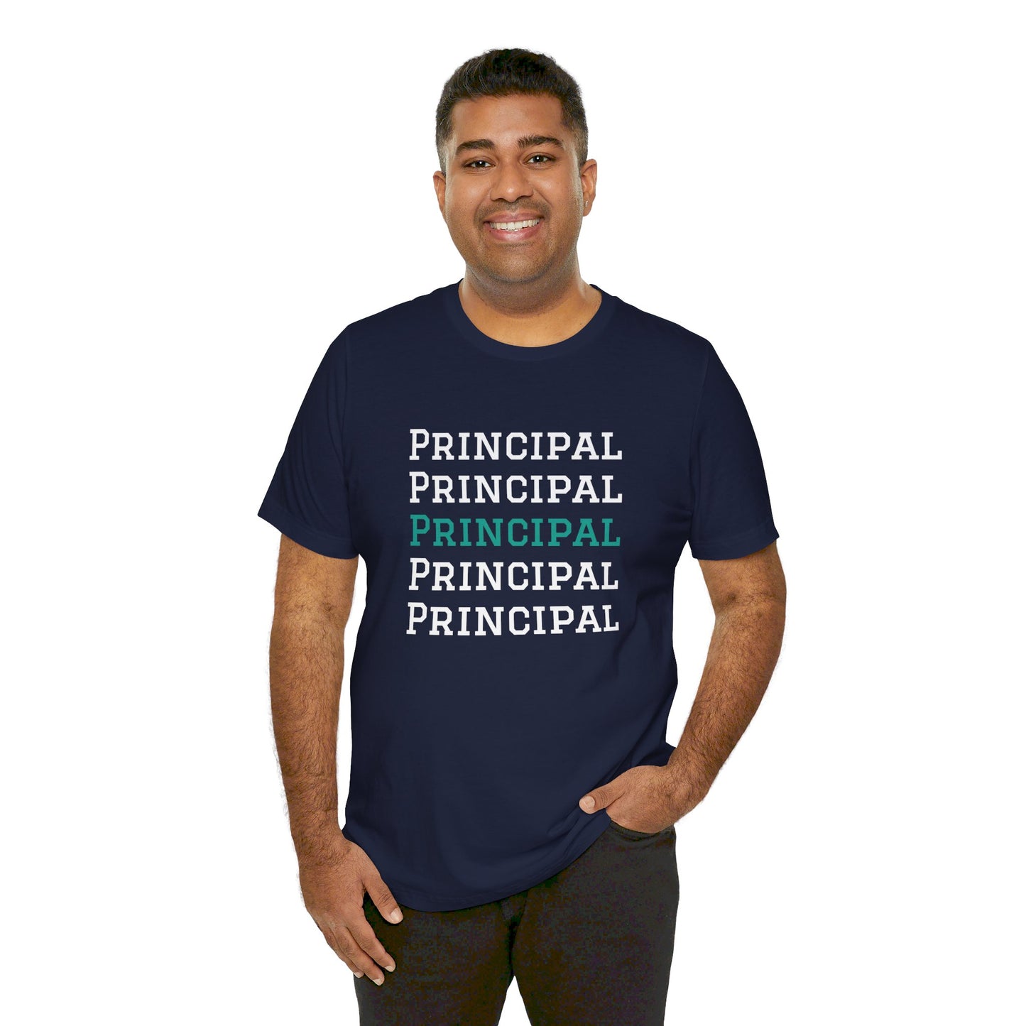 AWSP Principal | Unisex Jersey Short Sleeve Tee