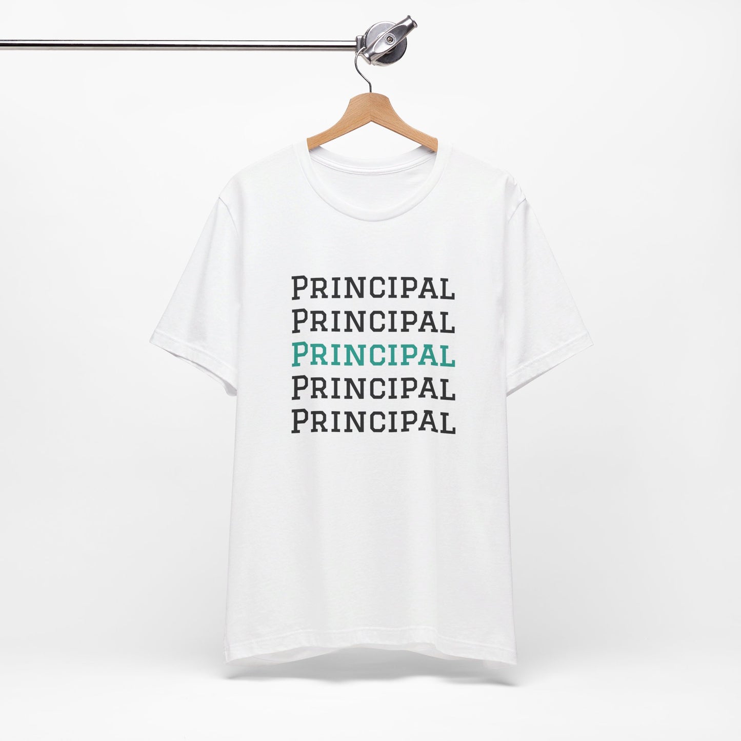 AWSP Principal | Unisex Jersey Short Sleeve Tee