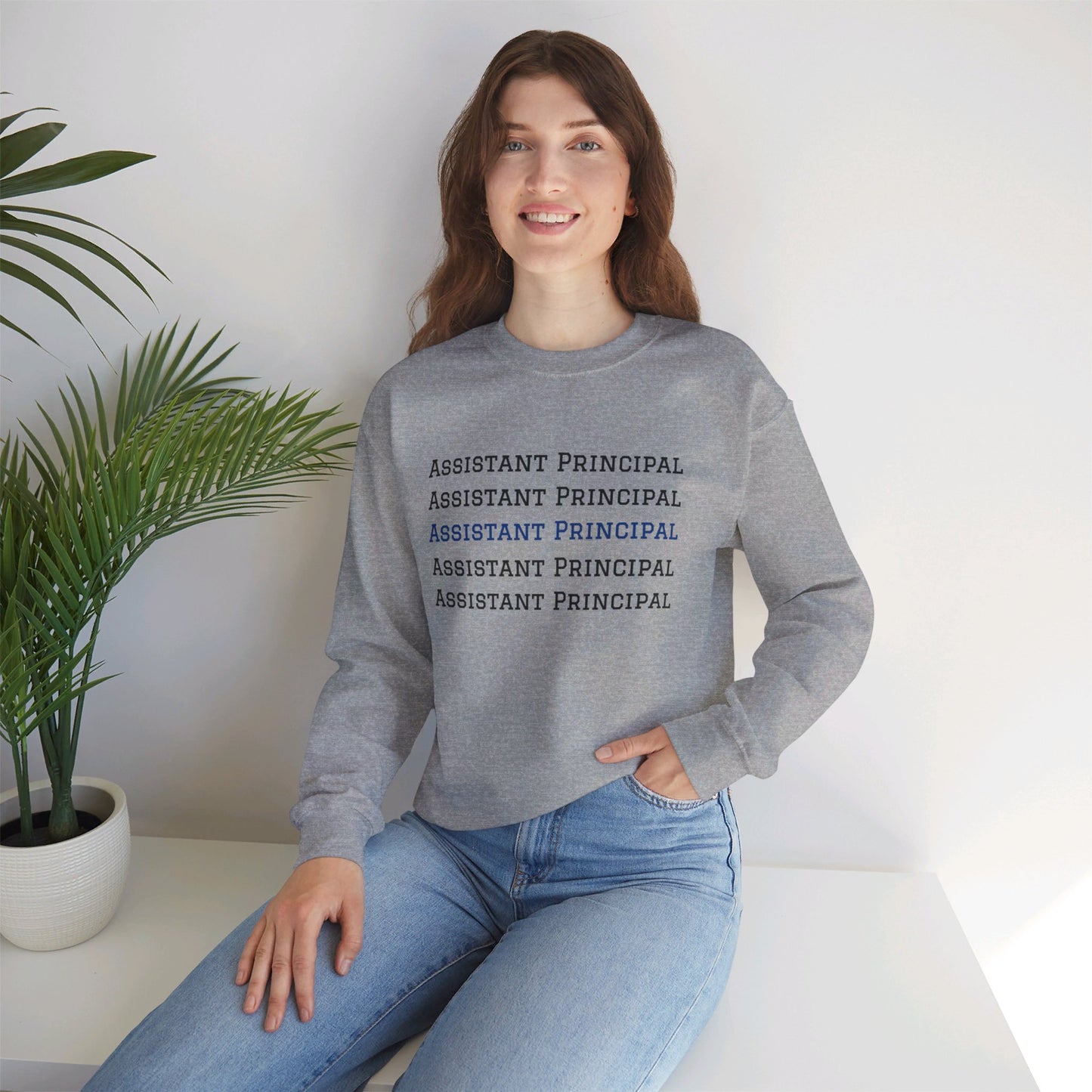Assistant Principal | Unisex Heavy Blend™ Crewneck Sweatshirt