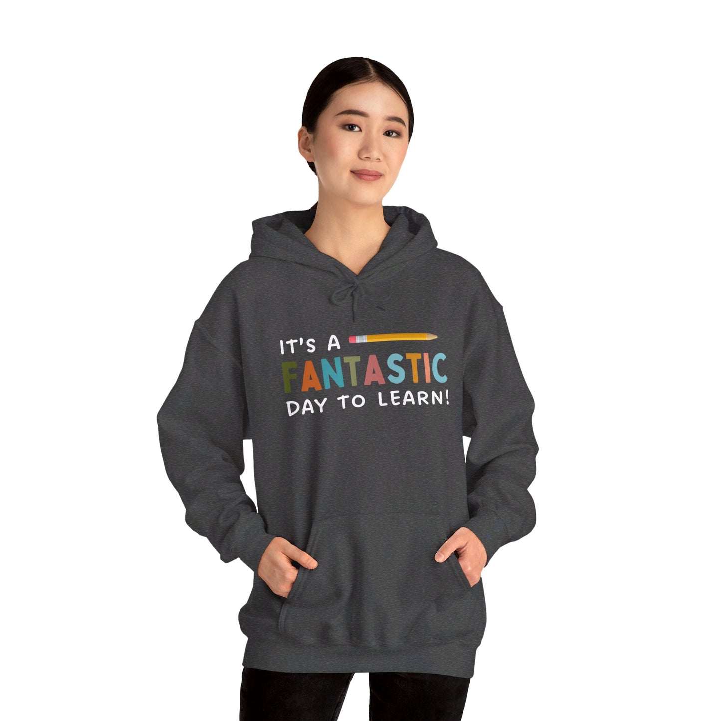 It's a Fantastic Day to Learn | Unisex Heavy Blend™ Hooded Sweatshirt