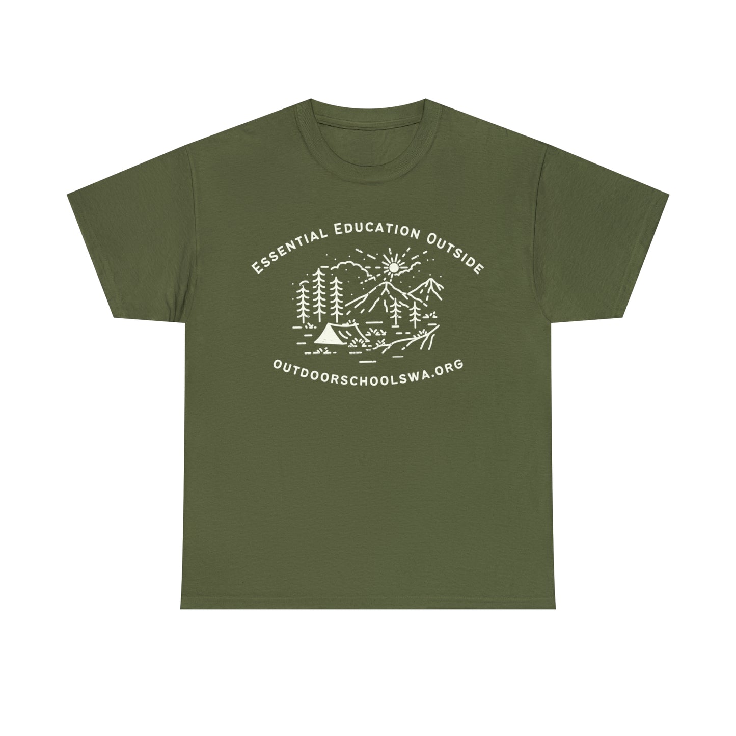 Outdoor School Unisex Heavy Cotton Tee