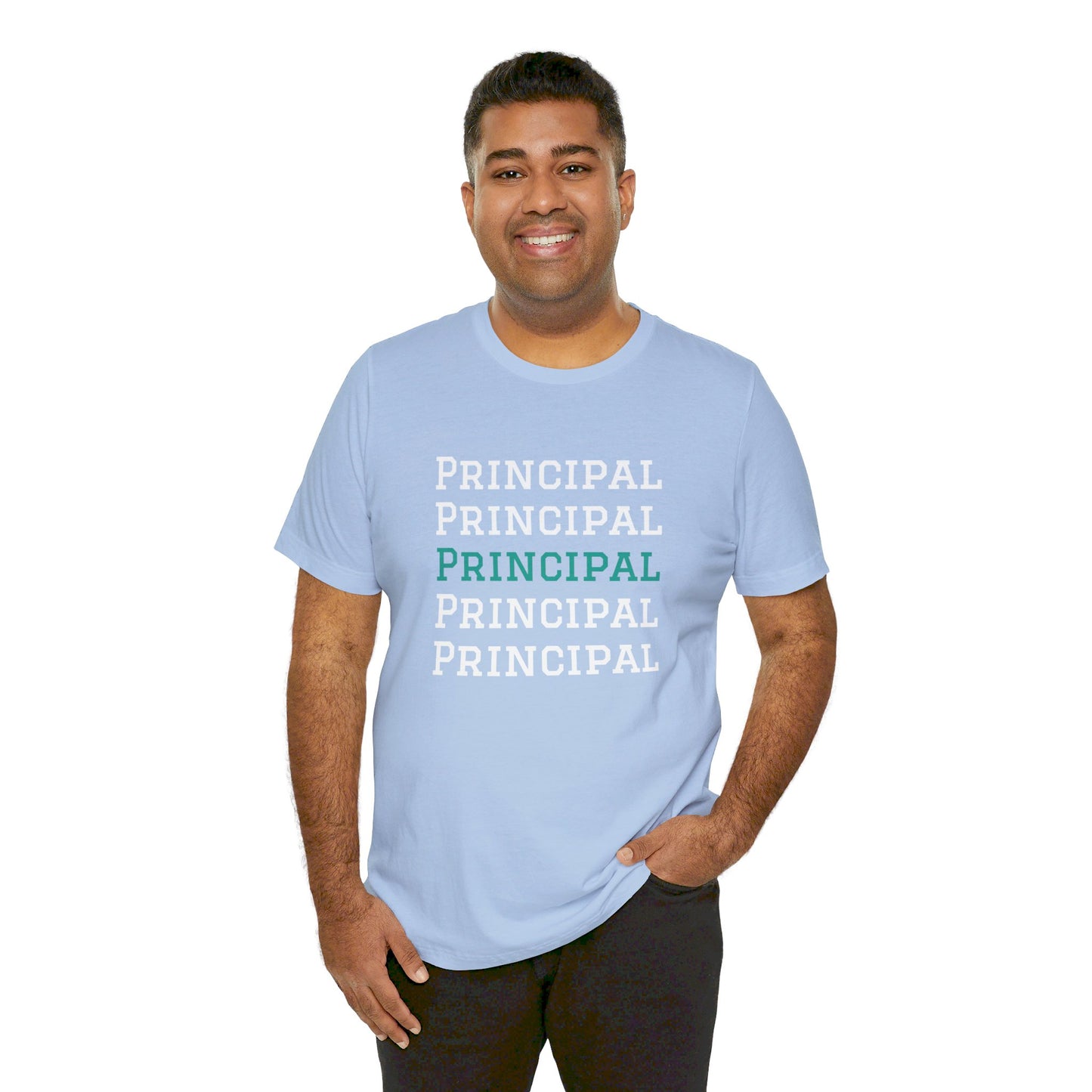 AWSP Principal | Unisex Jersey Short Sleeve Tee