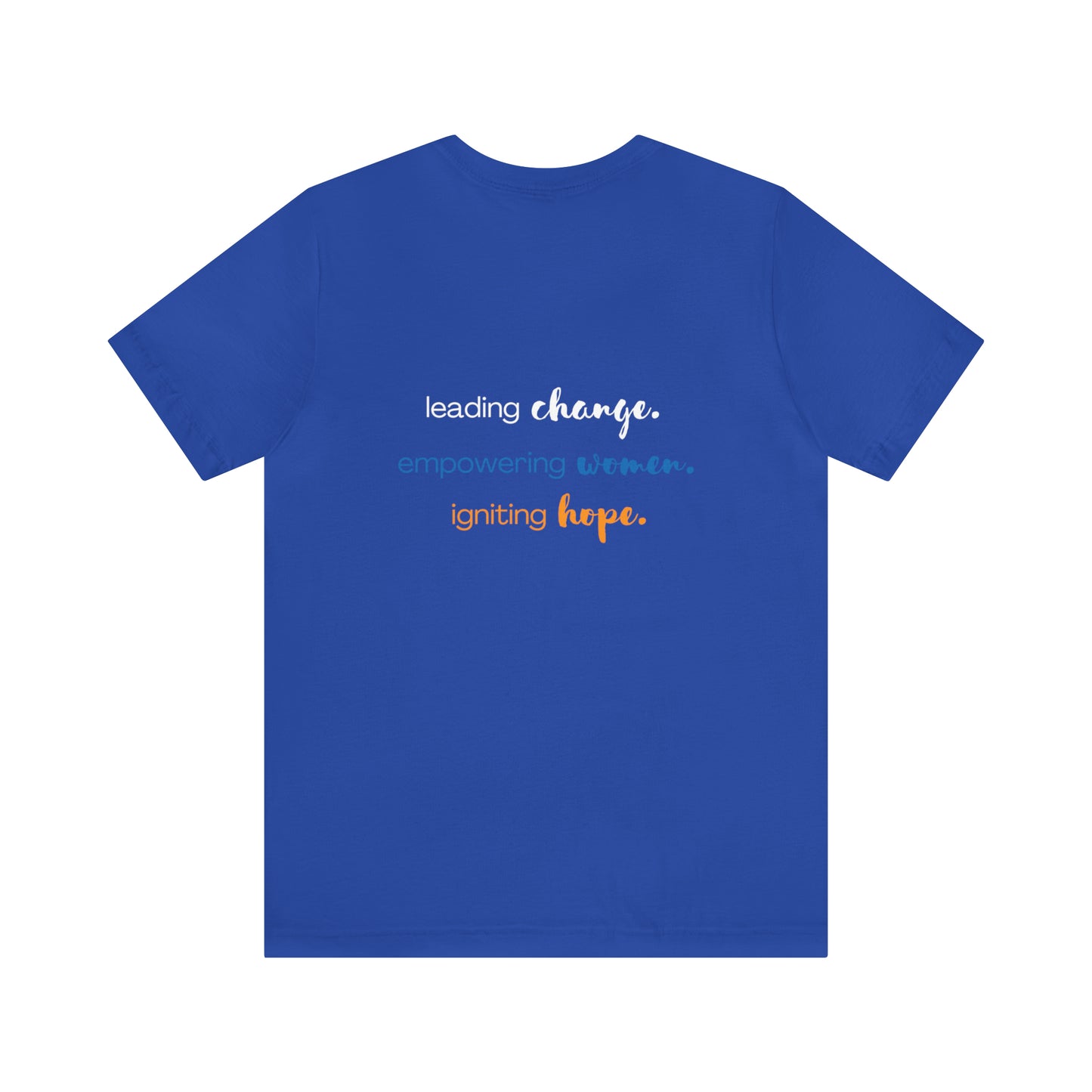 Women in Leadership Tee Unisex Jersey Short Sleeve Tee