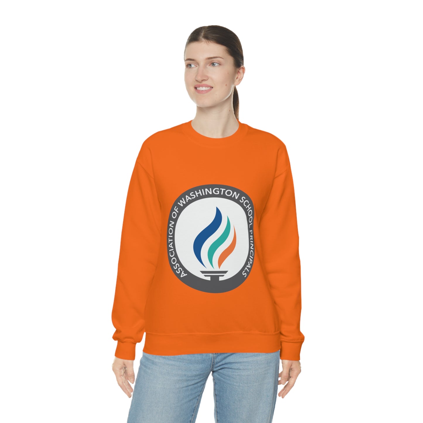 AWSP logo Unisex Heavy Blend™ Crewneck Sweatshirt