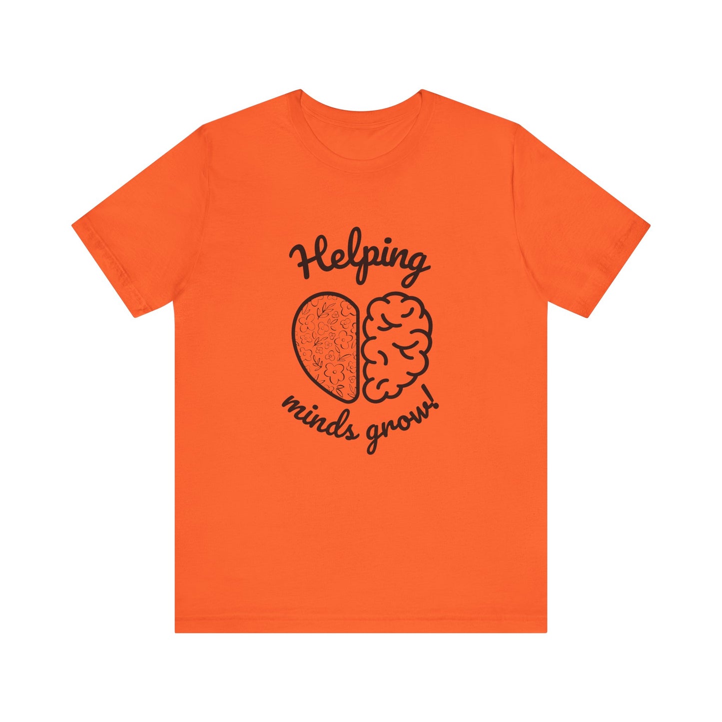 Helping Minds Grow | Unisex Jersey Short Sleeve Tee