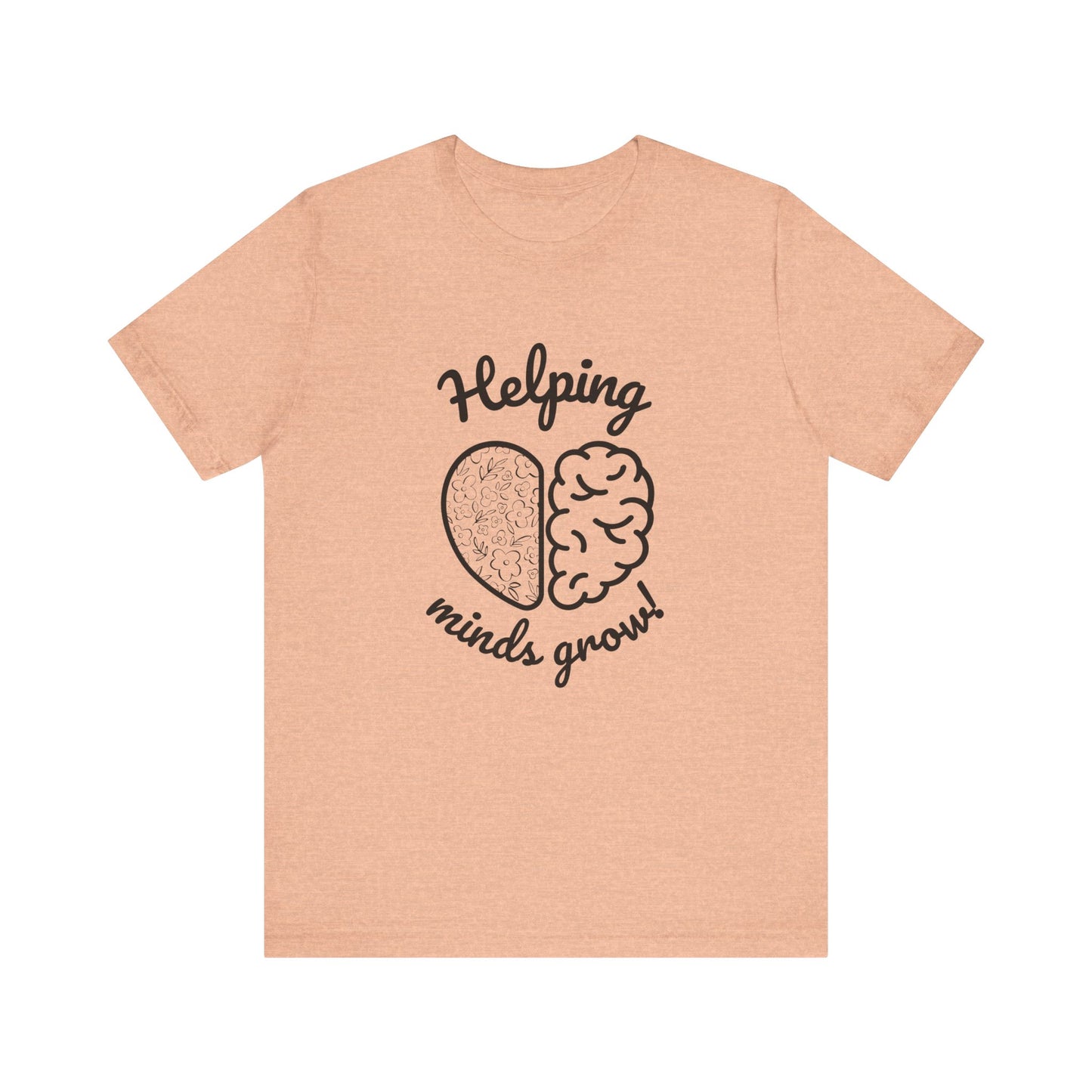 Helping Minds Grow | Unisex Jersey Short Sleeve Tee