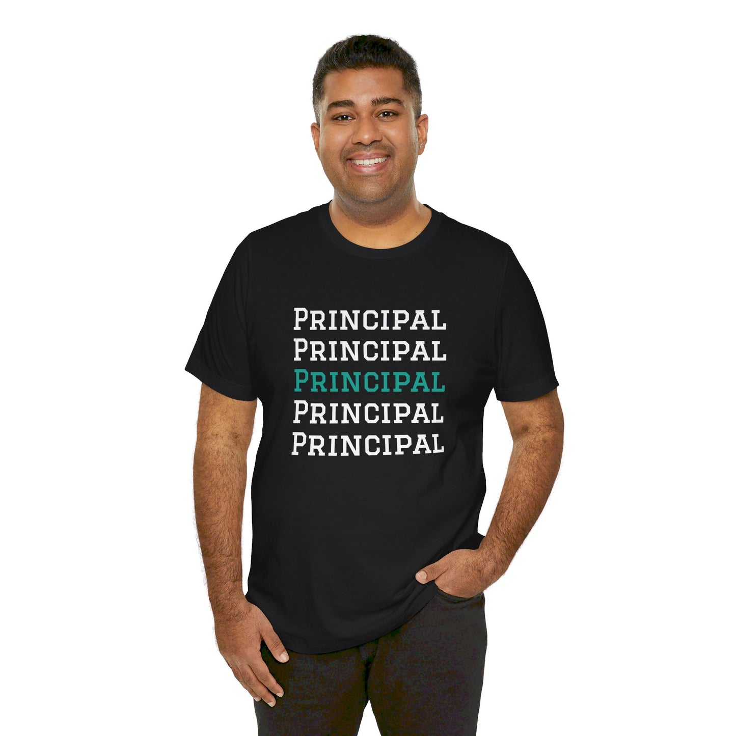 AWSP Principal | Unisex Jersey Short Sleeve Tee
