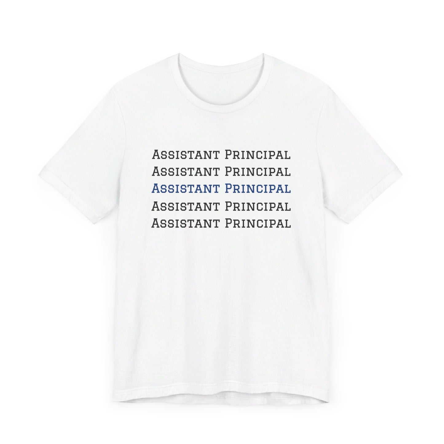 AWSP Assistant Principal | Unisex Jersey Short Sleeve Tee