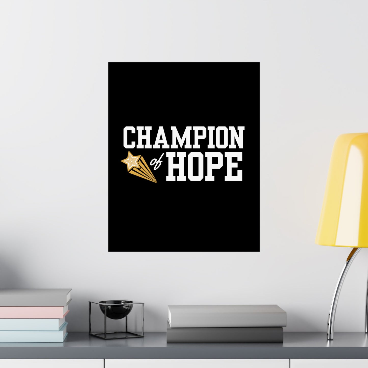 Champion of Hope Poster