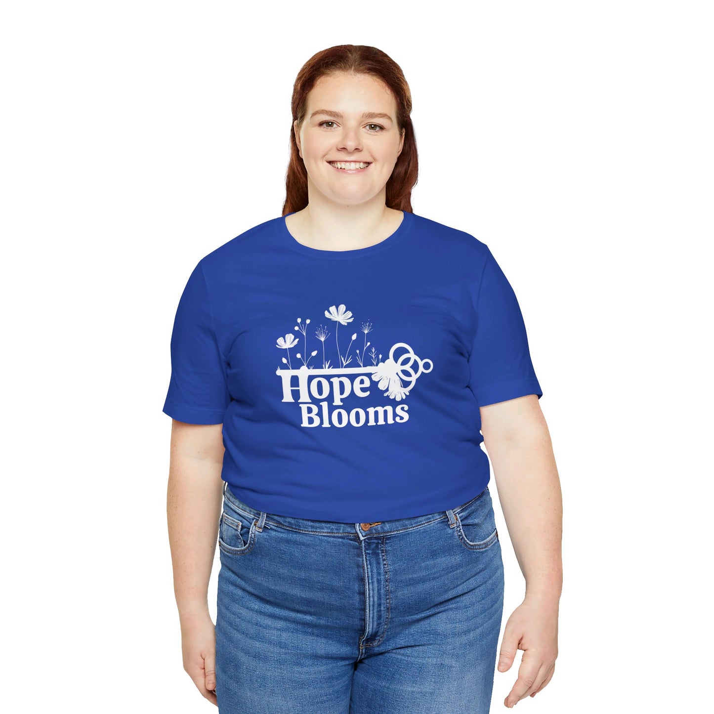 Hope Blooms | Unisex Jersey Short Sleeve Tee