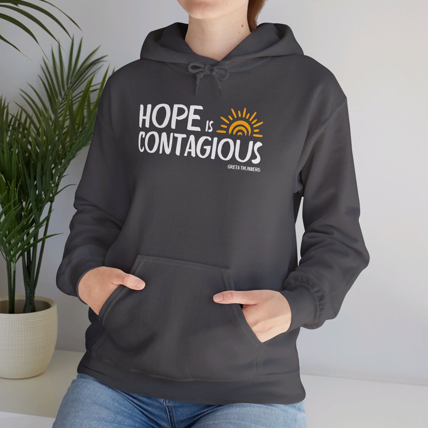 Hope is Contagious | Unisex Heavy Blend™ Hooded Sweatshirt